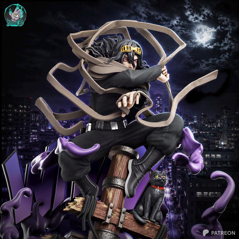 Eraser Of Legends - Underground Hero Anime Shota Aizawa Resin Figure 16K