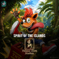 Spirit Of The Islands - Platform Hero Cartoon Crash Bandicoot Resin Figure 16K