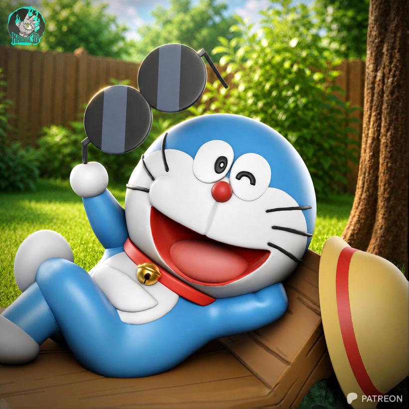 The Future Companion - Anime Companion Robot Doraemon Resin Figure 16K