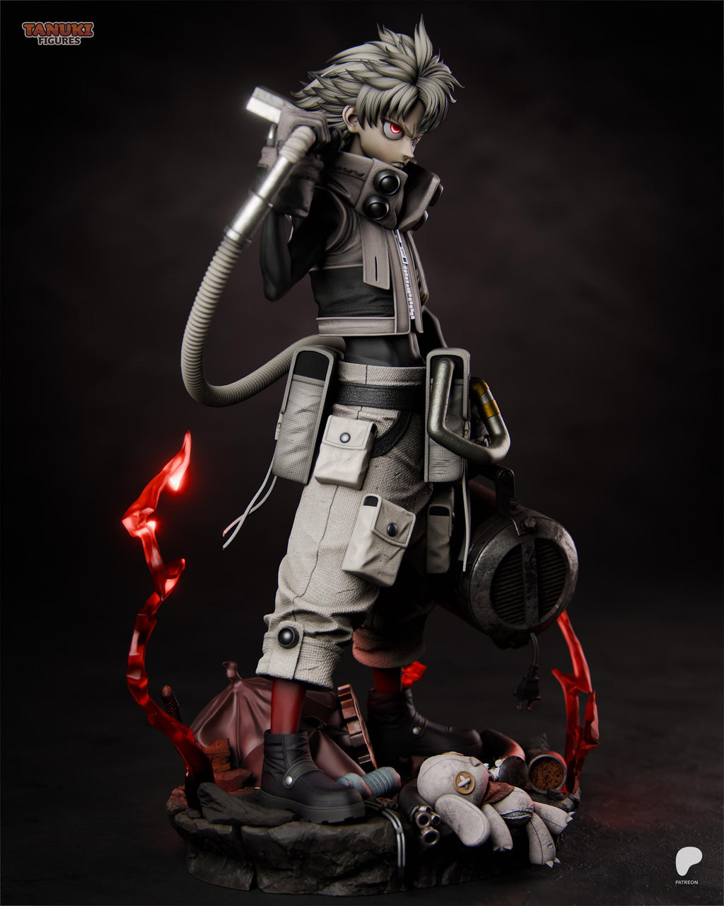 The Forsaken Scrapper - Anime Dark Fantasy Post Apocalyptic Rudo Resin Figure 16K