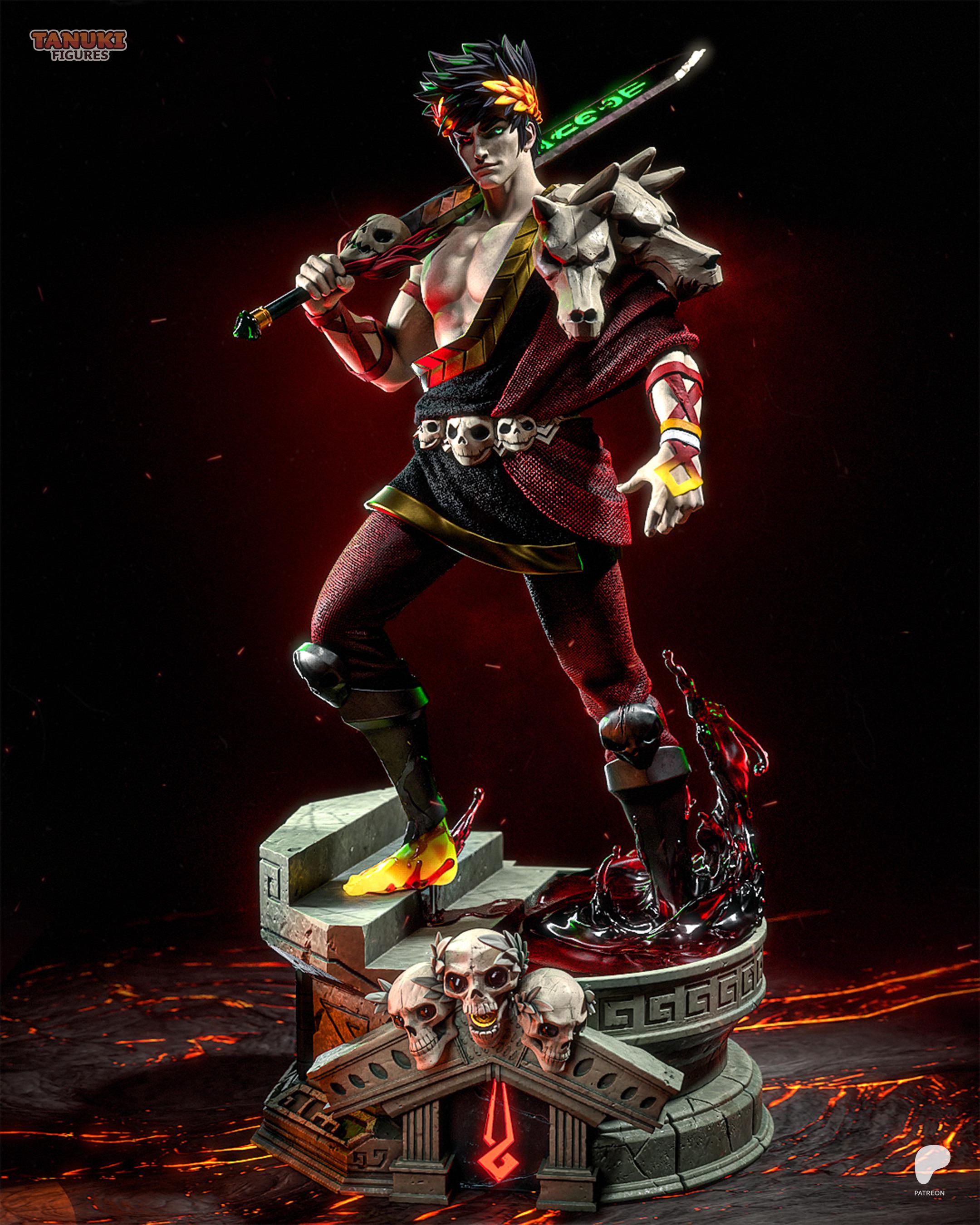 Prince Of The Underworld - Mythological Underworld Prince Zagreus Resin Figure 16K