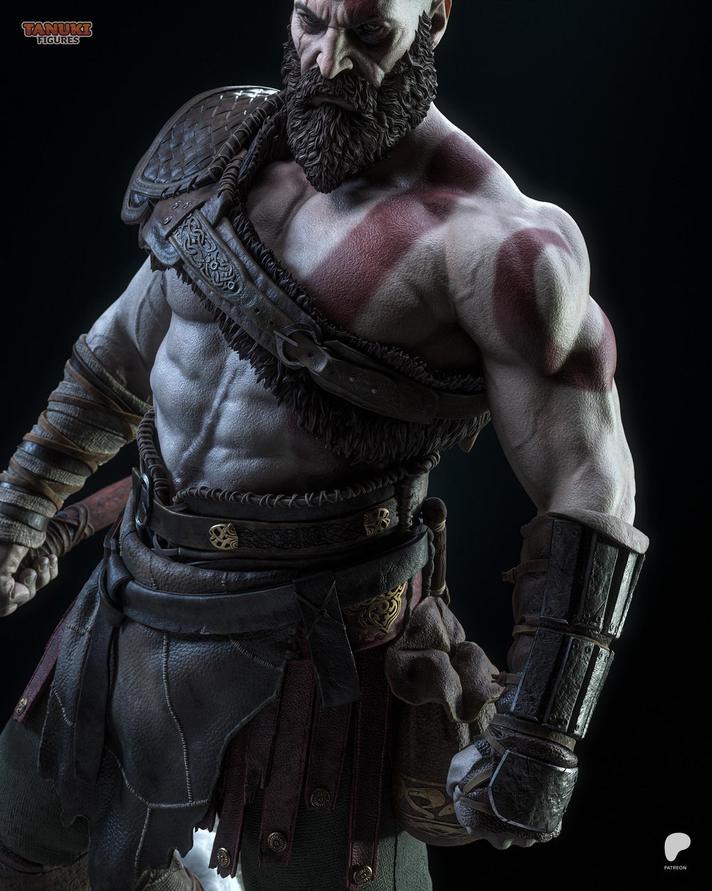 The Path Of Hope - Mythology God Pantheon Destroyer Redemption Kratos Resin Figure 16K