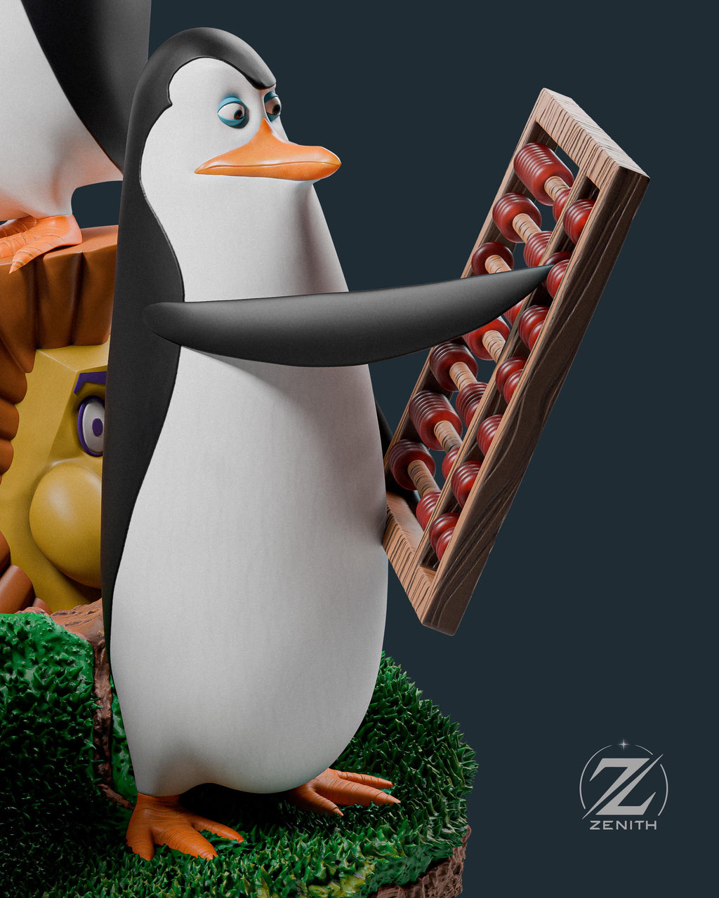 Operation: Fish and Glory - Penguins Tactical Comedic Quad Madagascar Penguins Resin Figure 16K