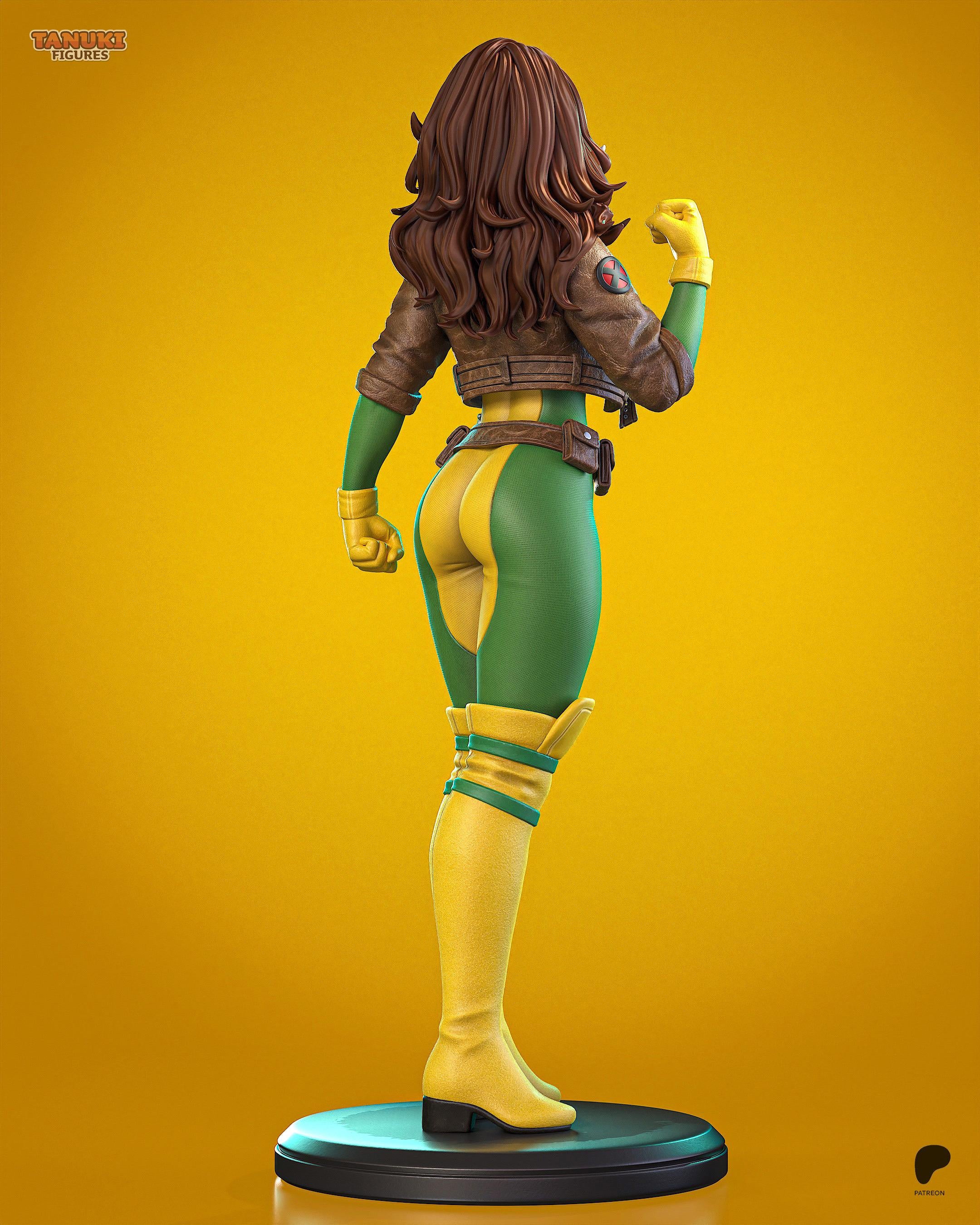 The Power Thief - Comic Superhero Team Member Rogue Resin Figure 16K