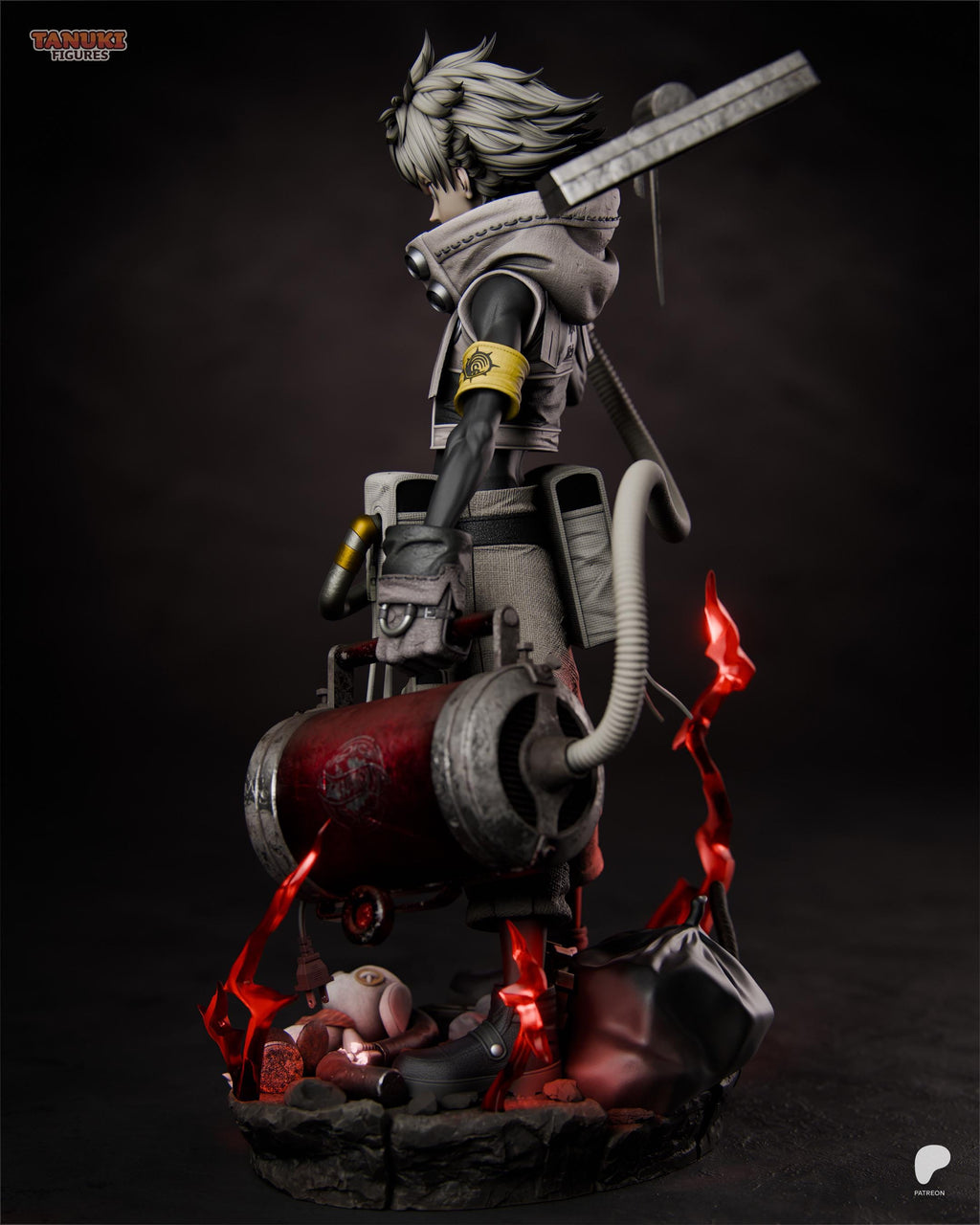 The Forsaken Scrapper - Anime Dark Fantasy Post Apocalyptic Rudo Resin Figure 16K
