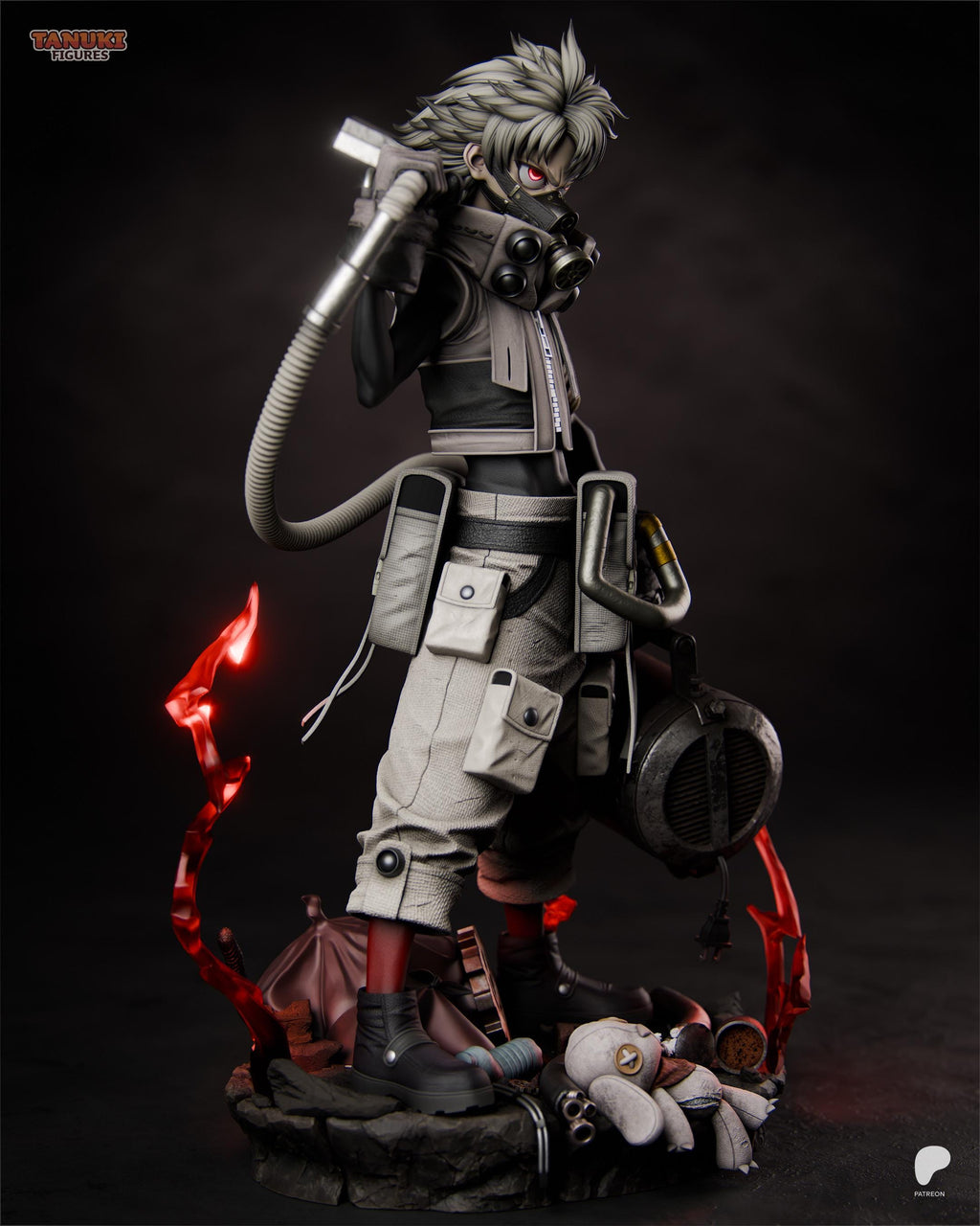 The Forsaken Scrapper - Anime Dark Fantasy Post Apocalyptic Rudo Resin Figure 16K