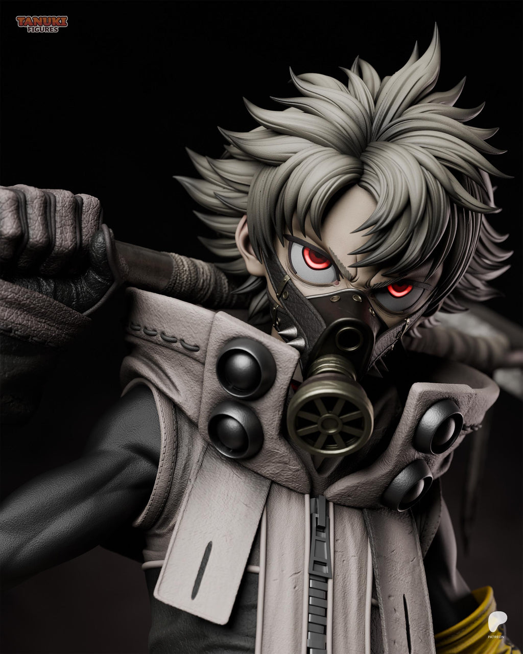 The Forsaken Scrapper - Anime Dark Fantasy Post Apocalyptic Rudo Resin Figure 16K