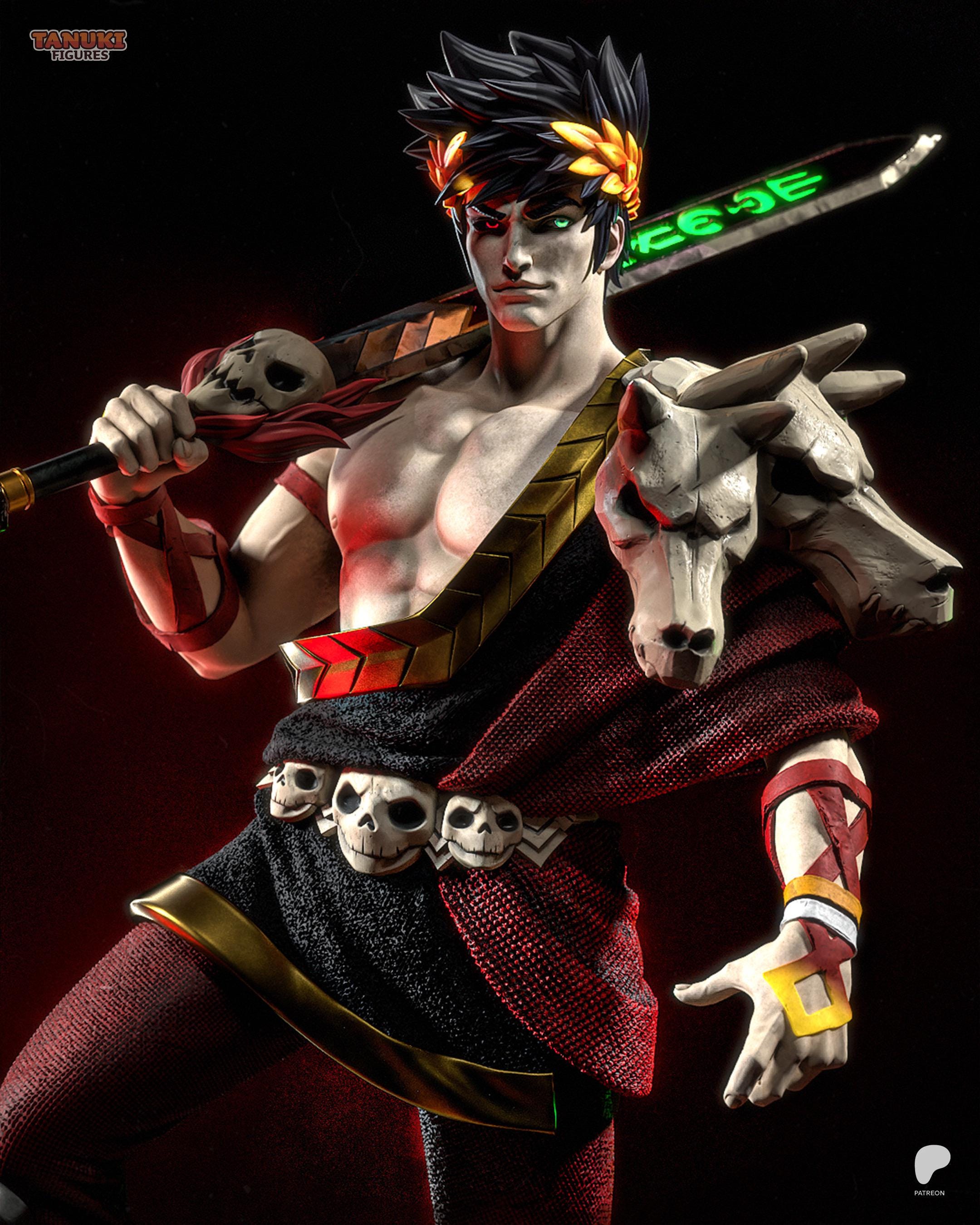 Prince Of The Underworld - Mythological Underworld Prince Zagreus Resin Figure 16K