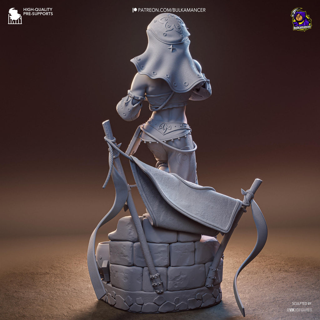 Veil Of Gerudo - Fantasy Elf Desert Gerudo Link Resin Figure 16K