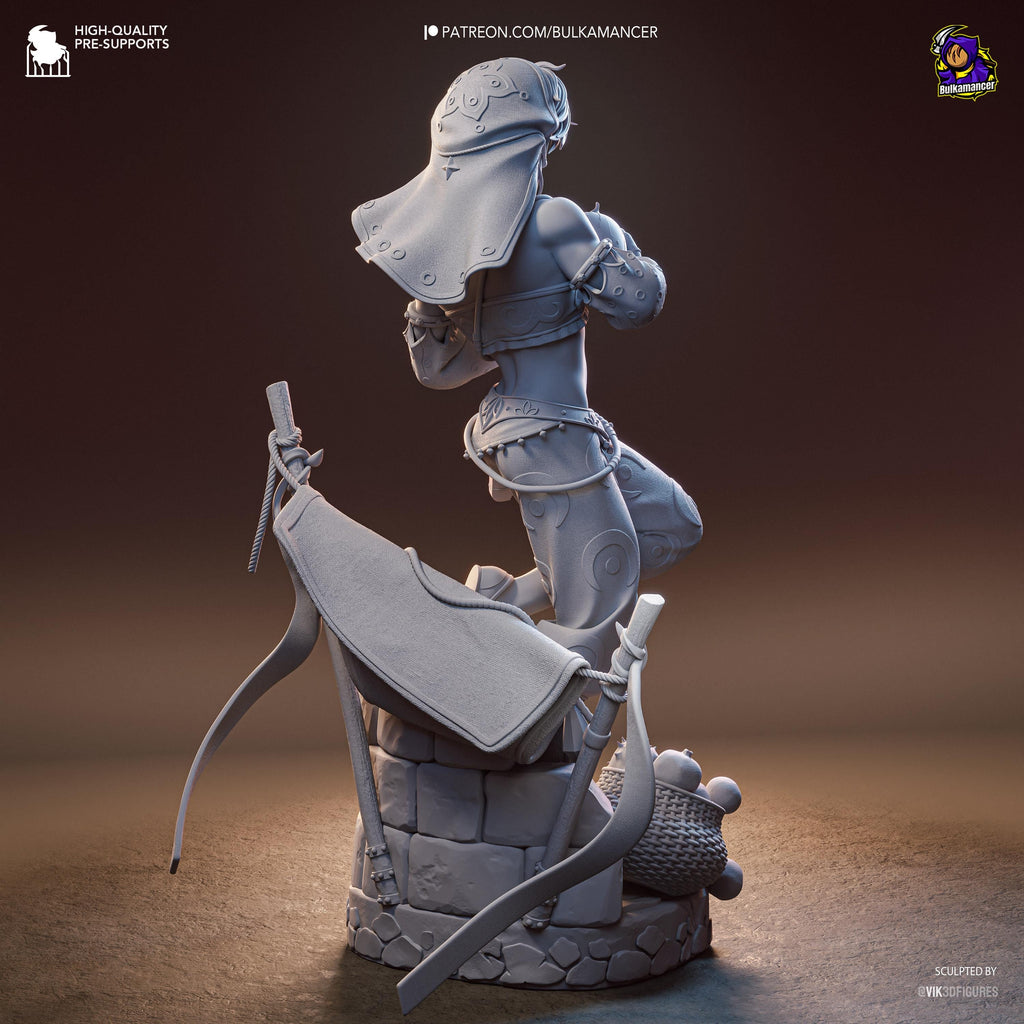 Veil Of Gerudo - Fantasy Elf Desert Gerudo Link Resin Figure 16K