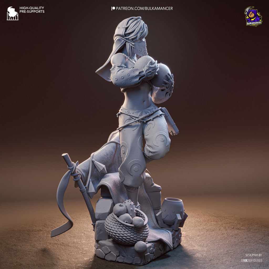 Veil Of Gerudo - Fantasy Elf Desert Gerudo Link Resin Figure 16K