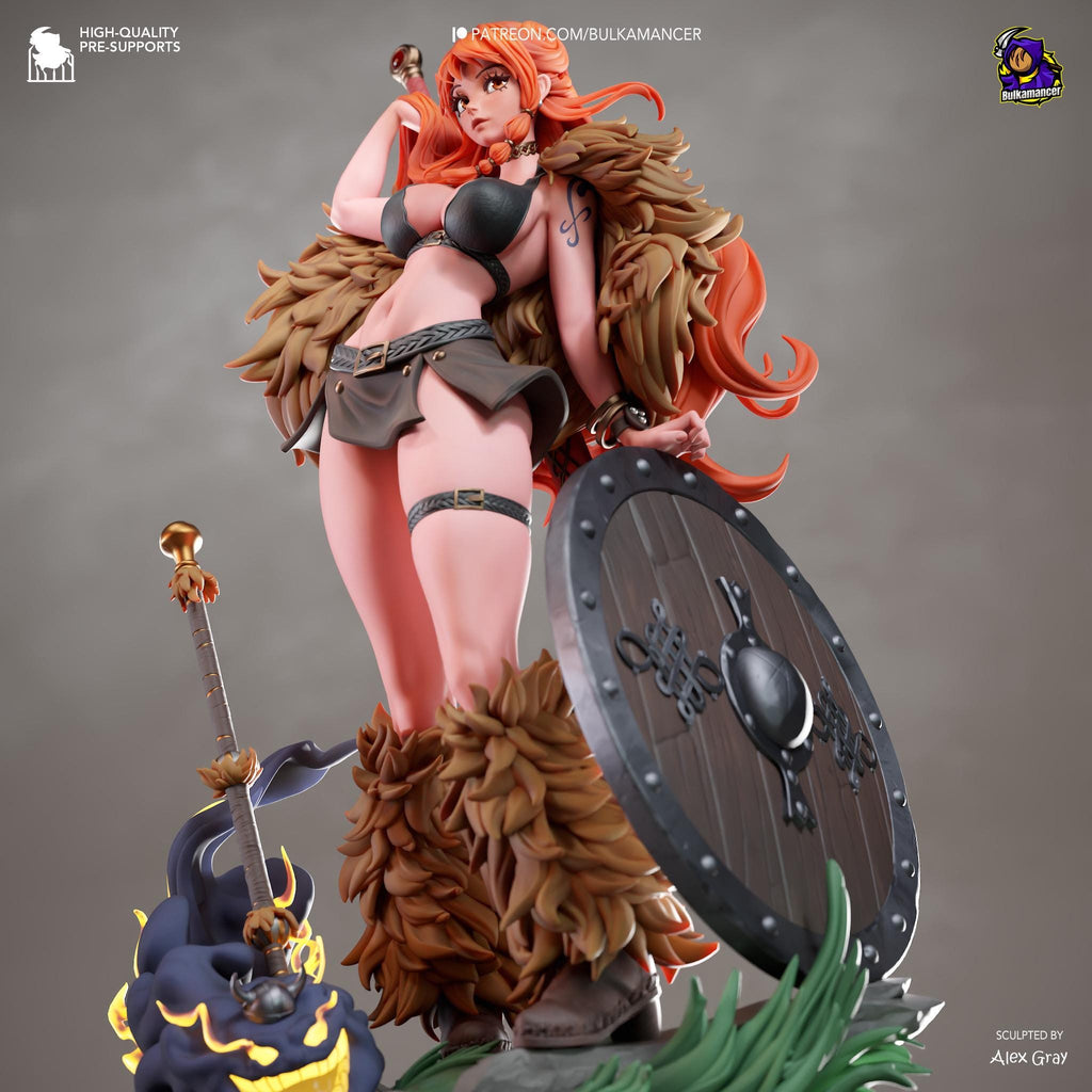 Tempest Navigator - Anime Pirate Explorer Nami Resin Figure 16K