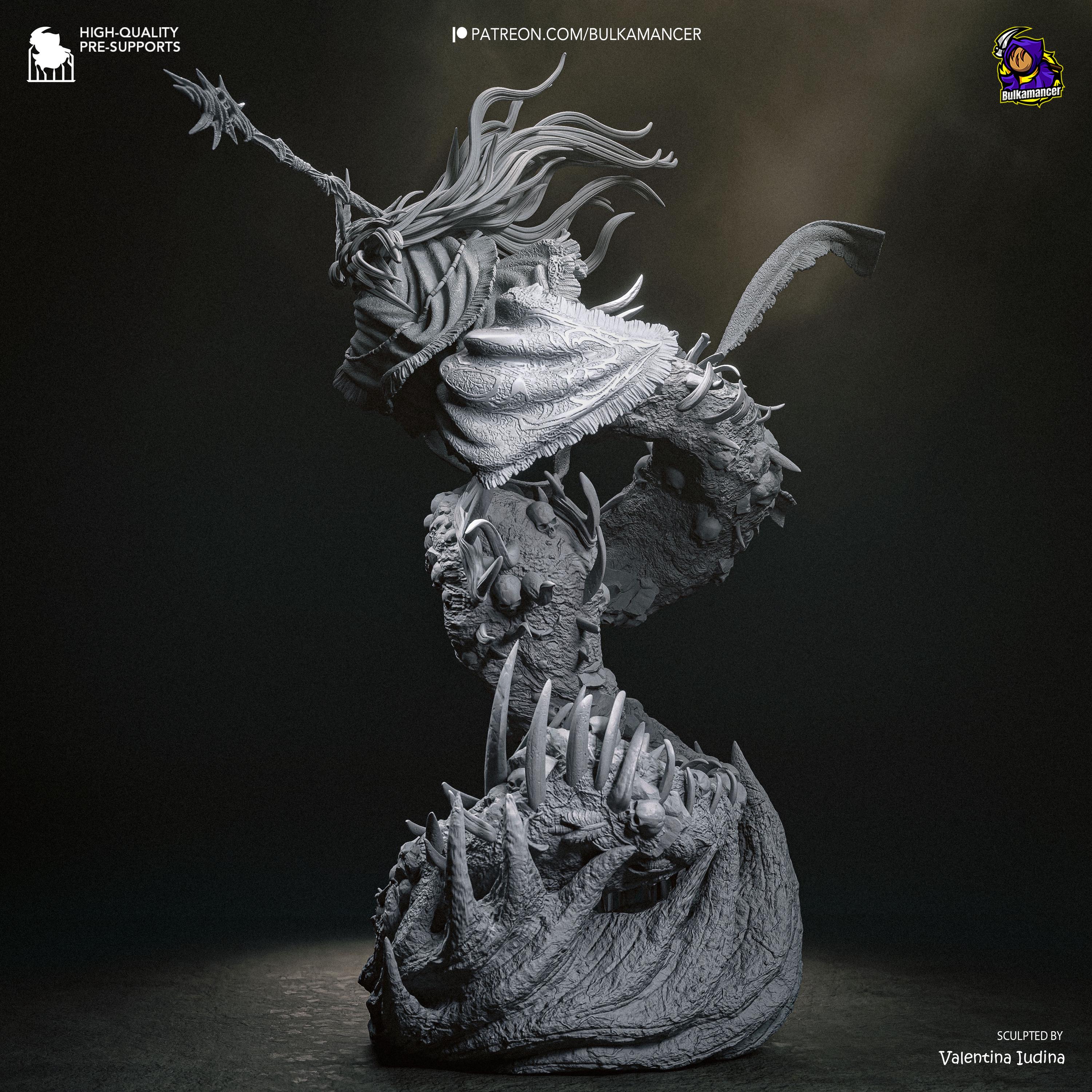 Devourer Of Gods - Dark Fantasy Boss Aldrich Resin Figure 16K