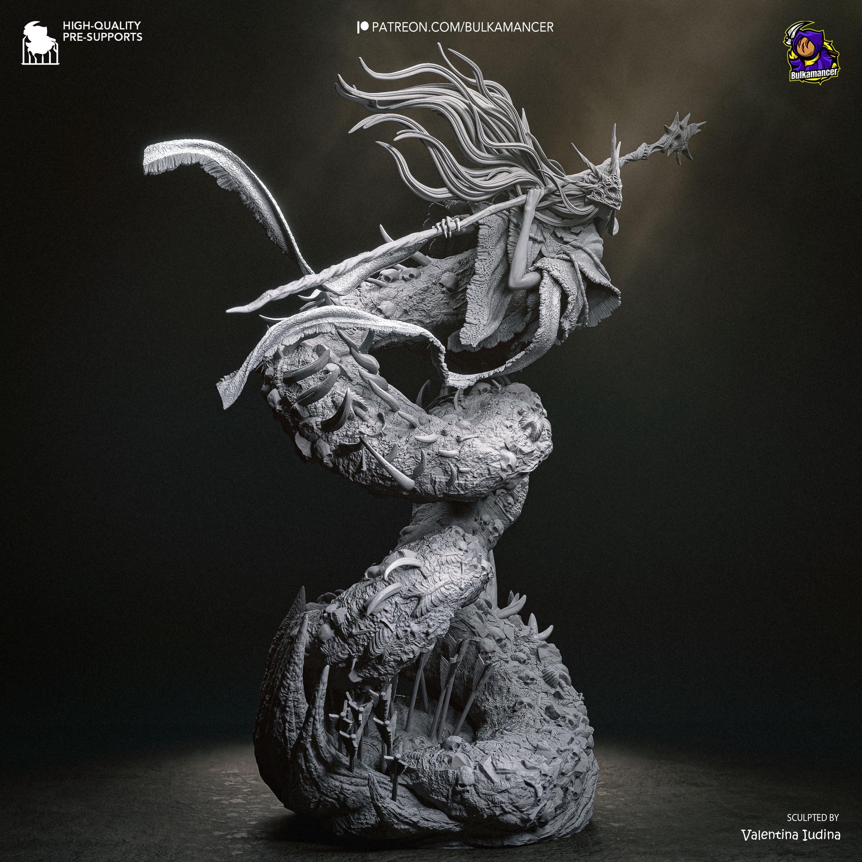 Devourer Of Gods - Dark Fantasy Boss Aldrich Resin Figure 16K