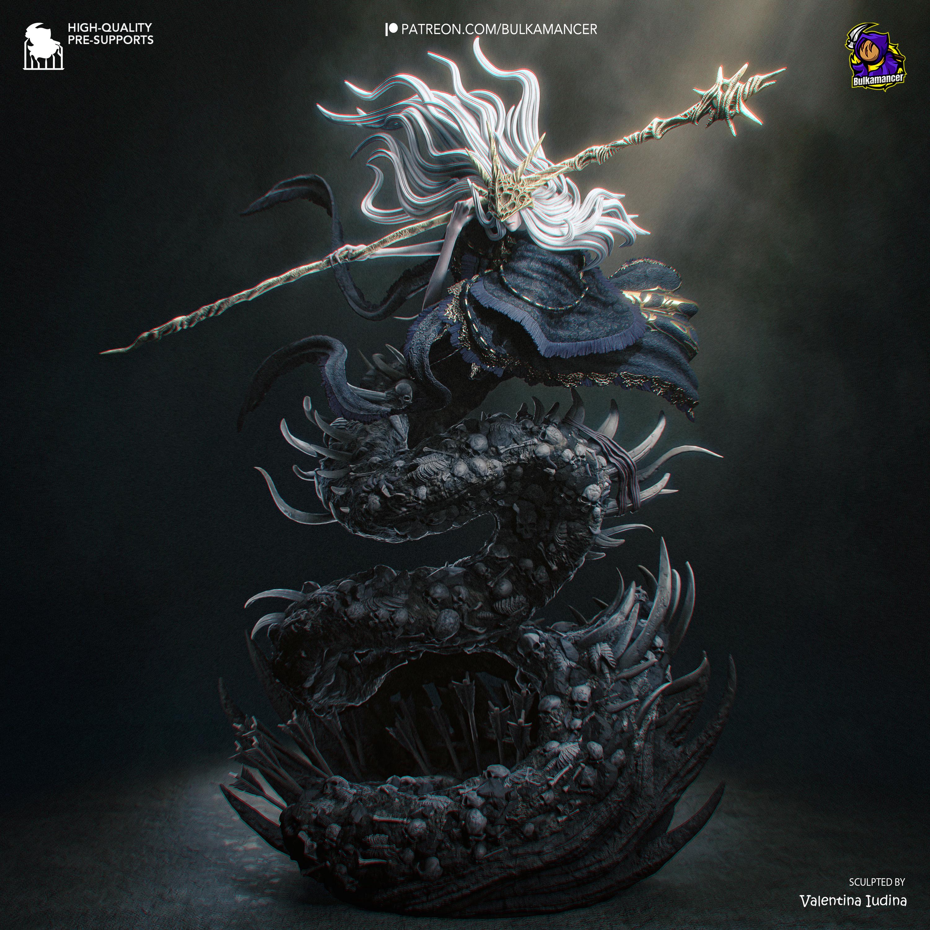 Devourer Of Gods - Dark Fantasy Boss Aldrich Resin Figure 16K