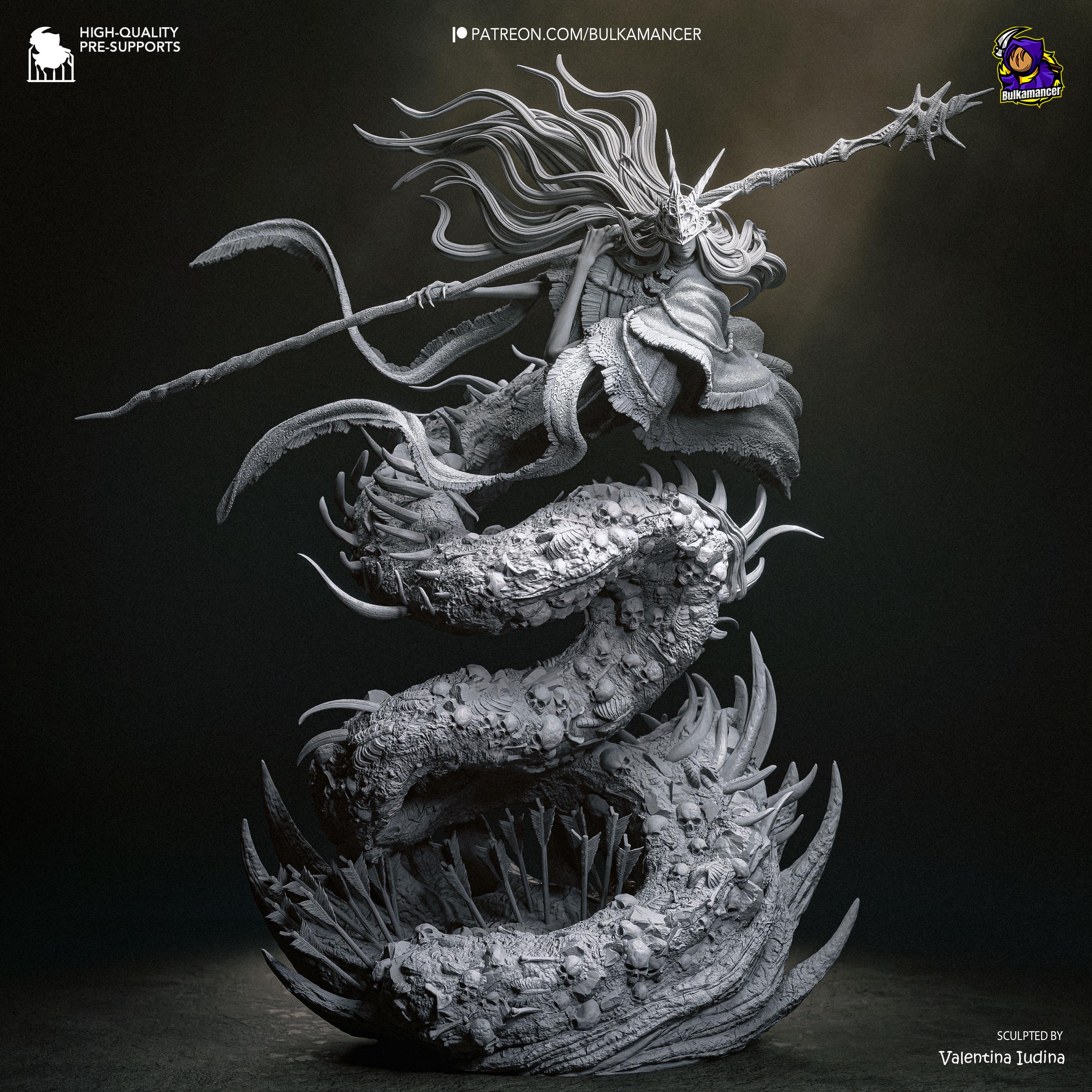 Devourer Of Gods - Dark Fantasy Boss Aldrich Resin Figure 16K