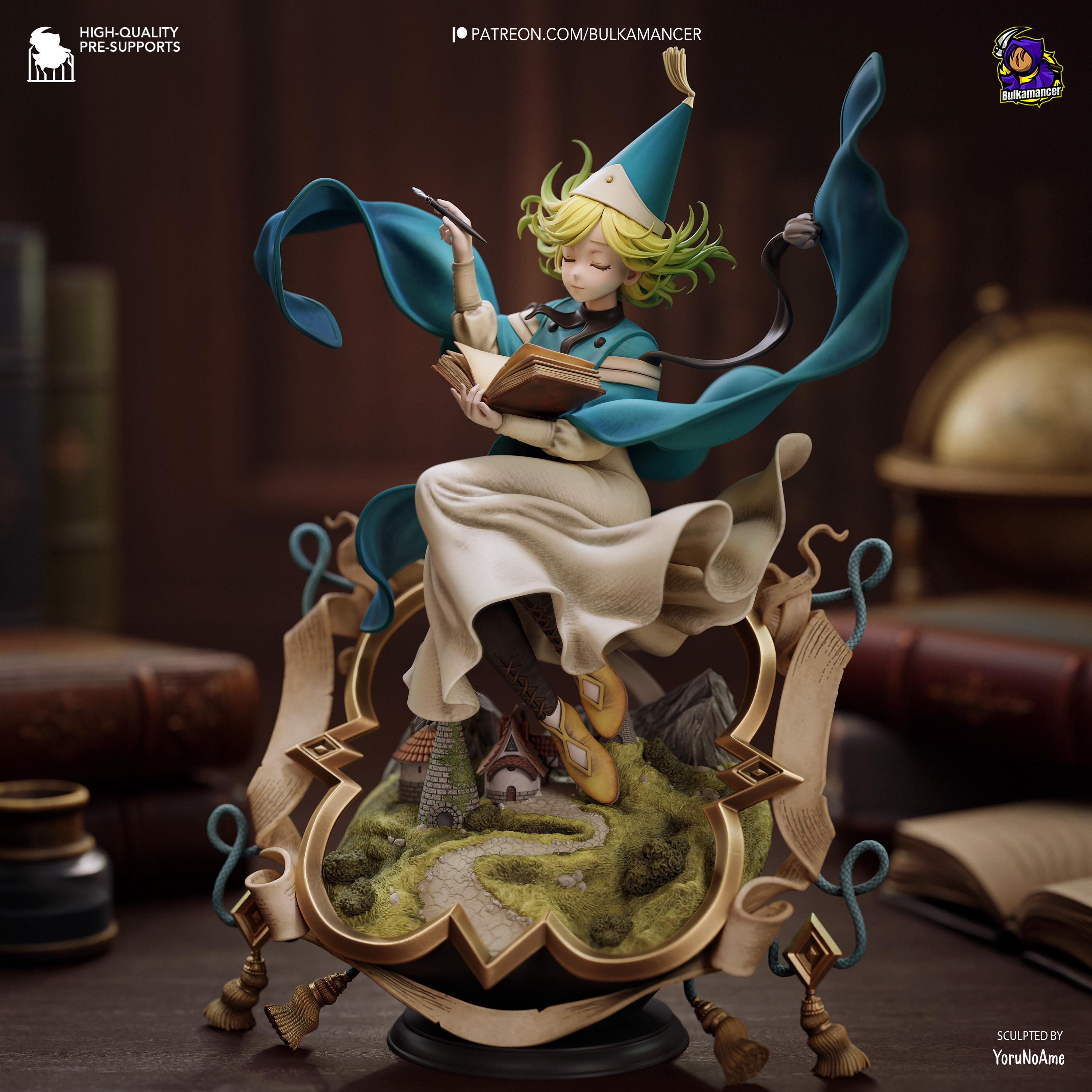 Apprentice Of Wonder - Fantasy Witch Manga Coco Resin Figure 16K