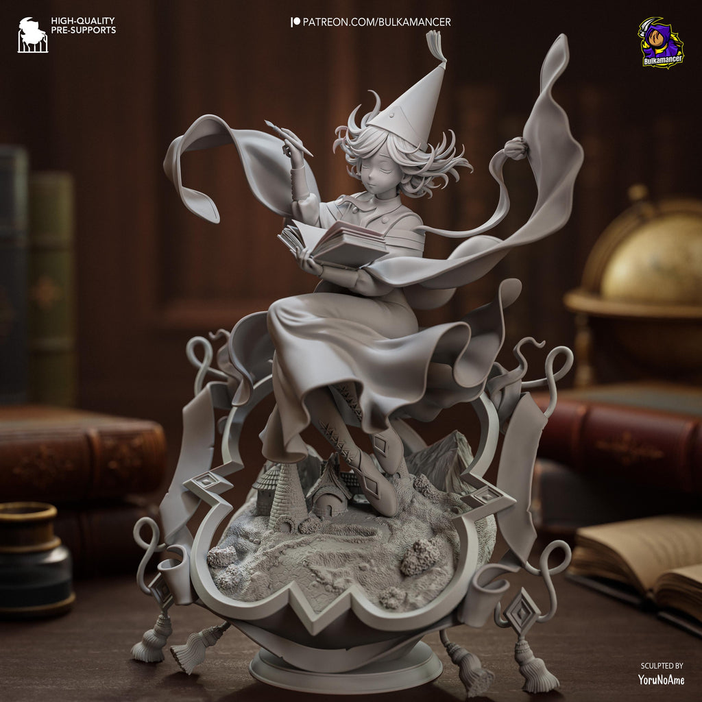 Apprentice Of Wonder - Fantasy Witch Manga Coco Resin Figure 16K