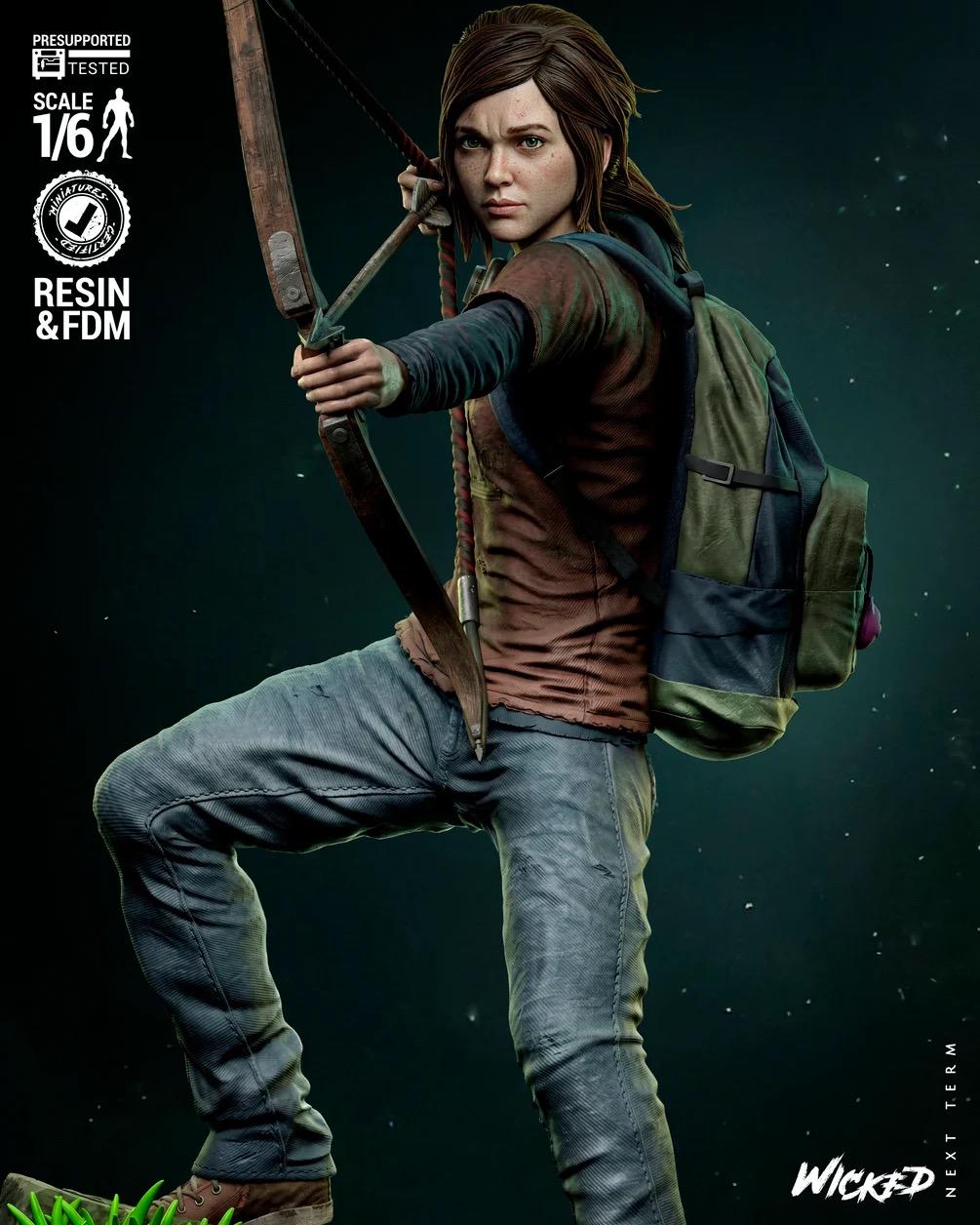 Beyond The Fireflies - Zombie Apocalypse Survivor Ellie Resin Figure 16K