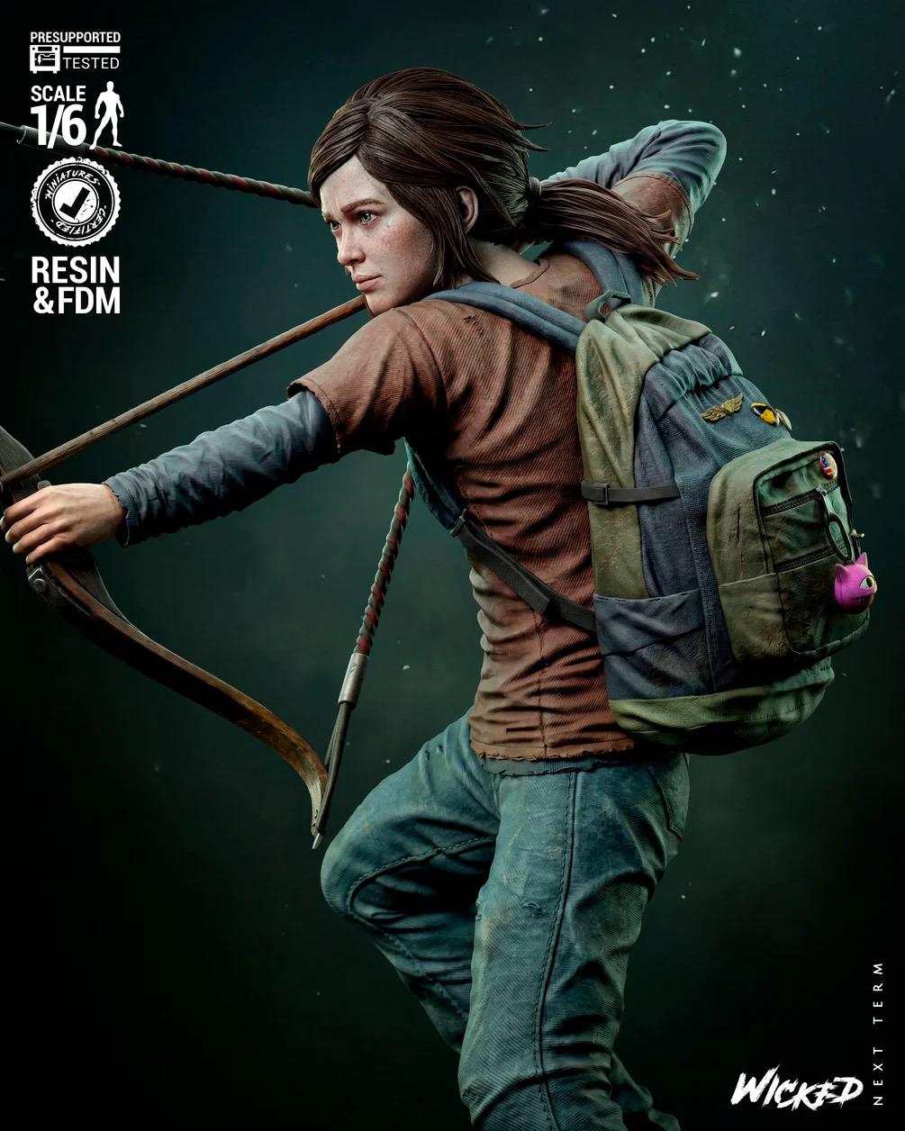 Beyond The Fireflies - Zombie Apocalypse Survivor Ellie Resin Figure 16K