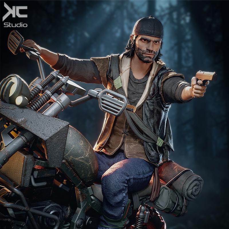Drifter - Zombie Outbreak Survivor Deacon St. John Resin Figure 16K