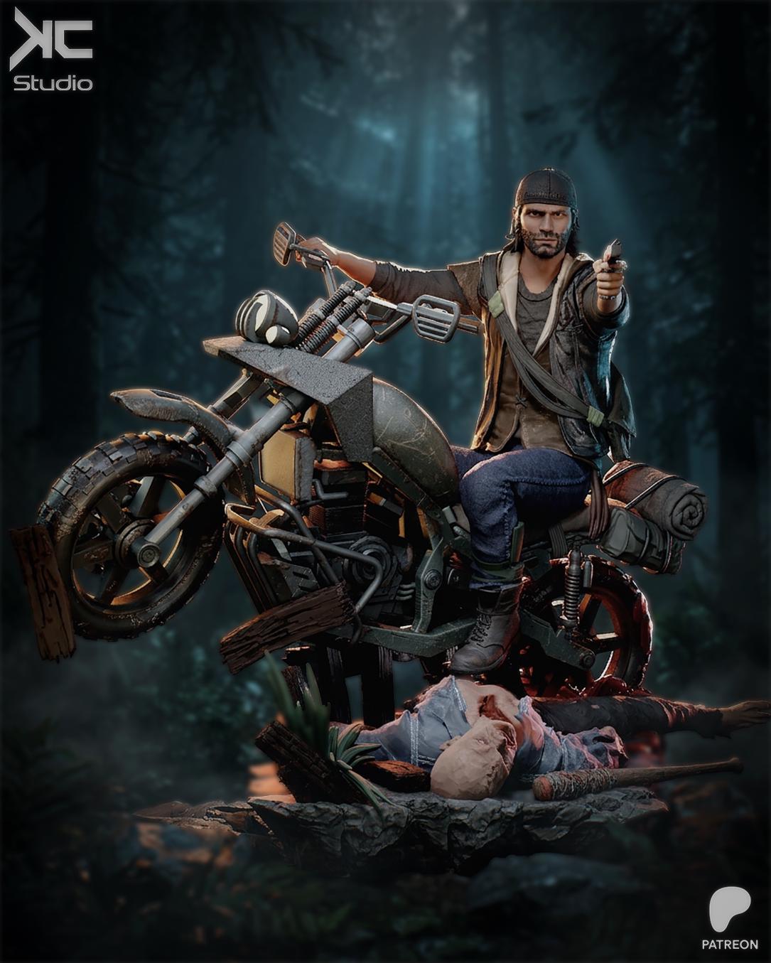 Drifter - Zombie Outbreak Survivor Deacon St. John Resin Figure 16K