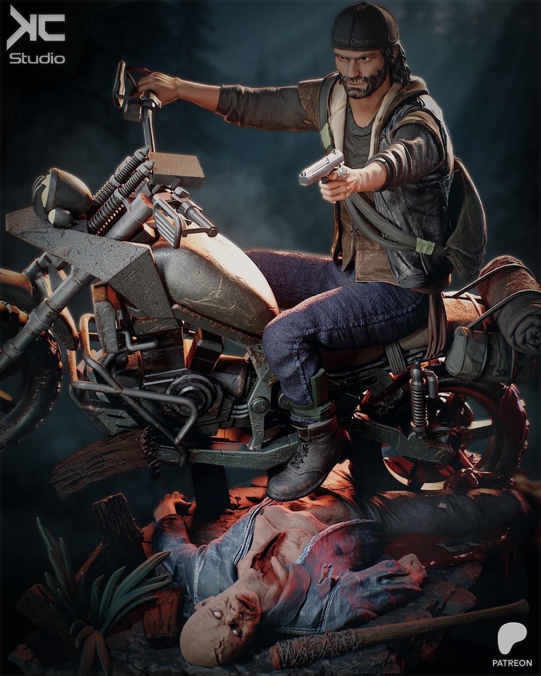 Drifter - Zombie Outbreak Survivor Deacon St. John Resin Figure 16K
