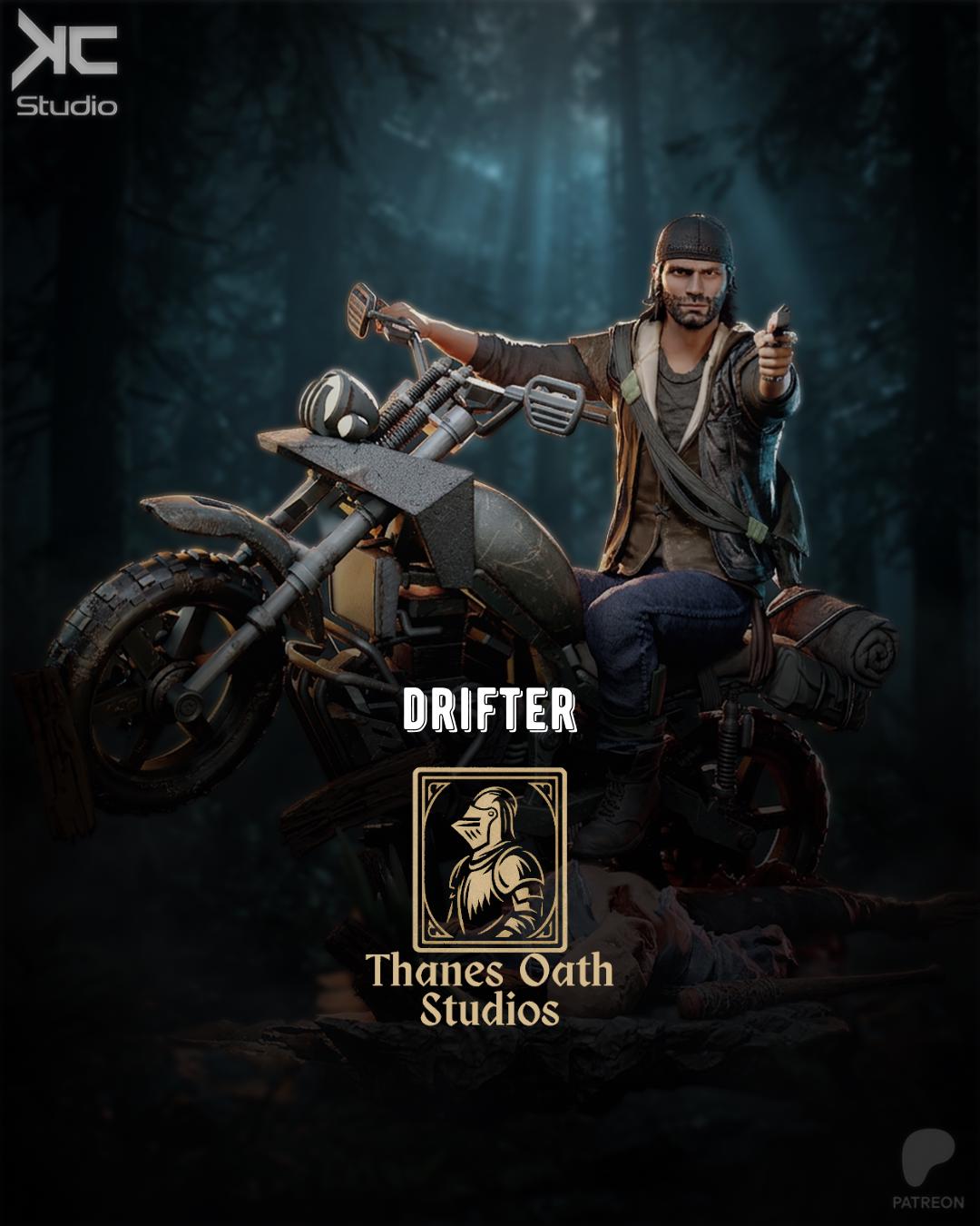 Drifter - Zombie Outbreak Survivor Deacon St. John Resin Figure 16K