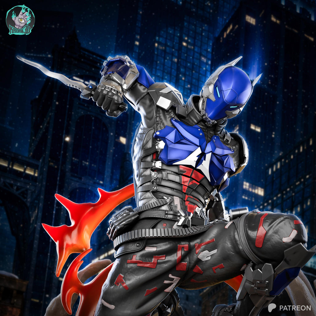 Knight Of The City - Comic Hero Vigilante Arkham Knight Resin Figure 16K