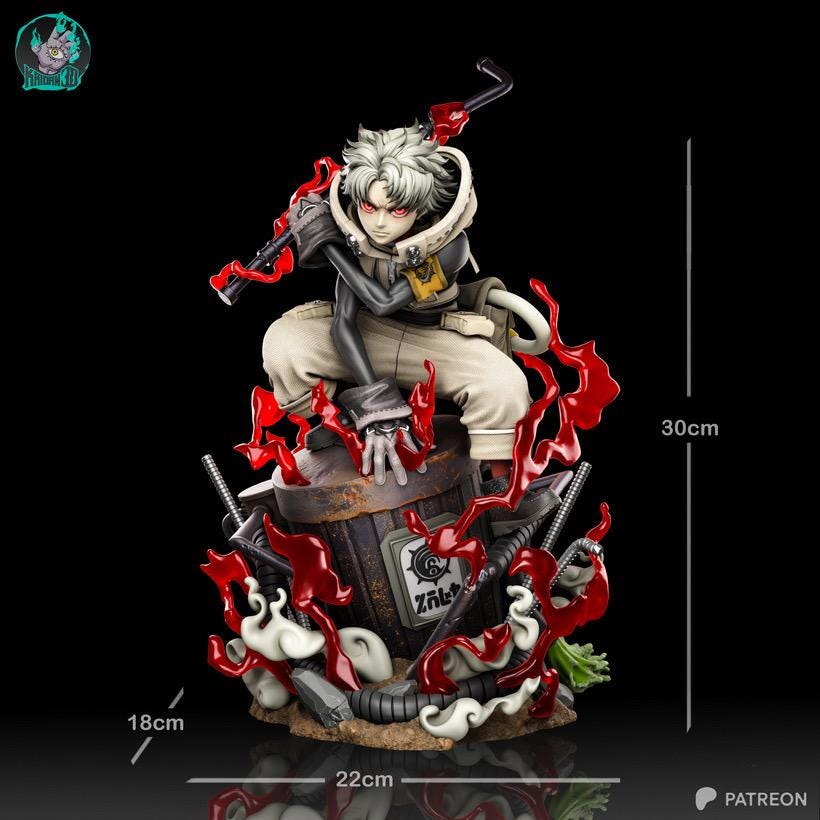 Child Of The Pit - Urban Fantasy Dark Junkyard Rudo Resin Figure 16K