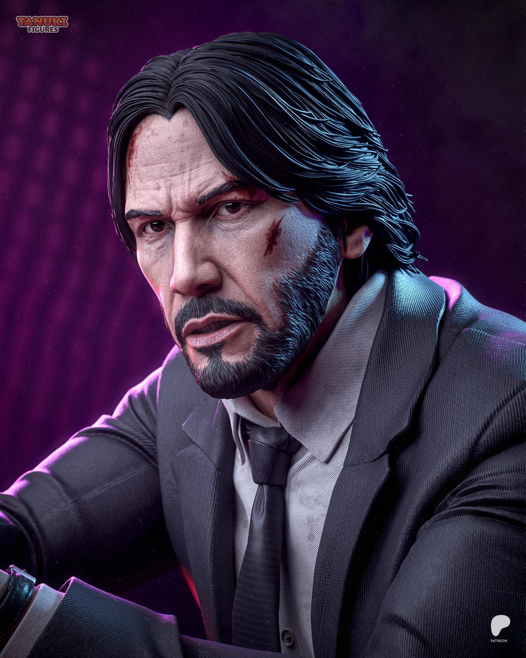 The Baba Yaga - Tactical Assassin Vengeance John Wick Resin Figure 16K