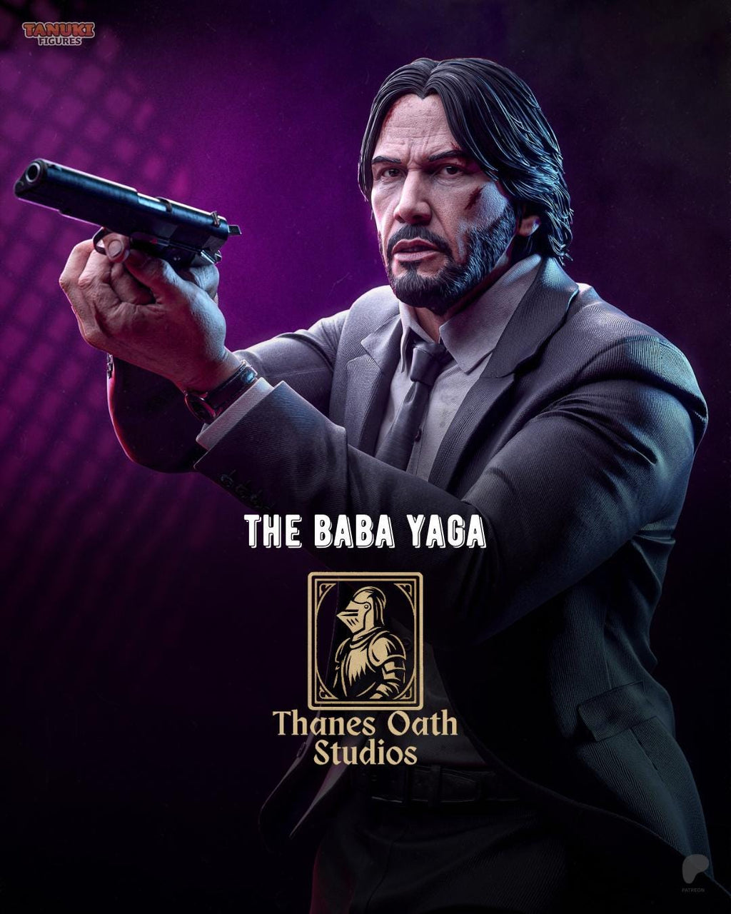 The Baba Yaga - Tactical Assassin Vengeance John Wick Resin Figure 16K