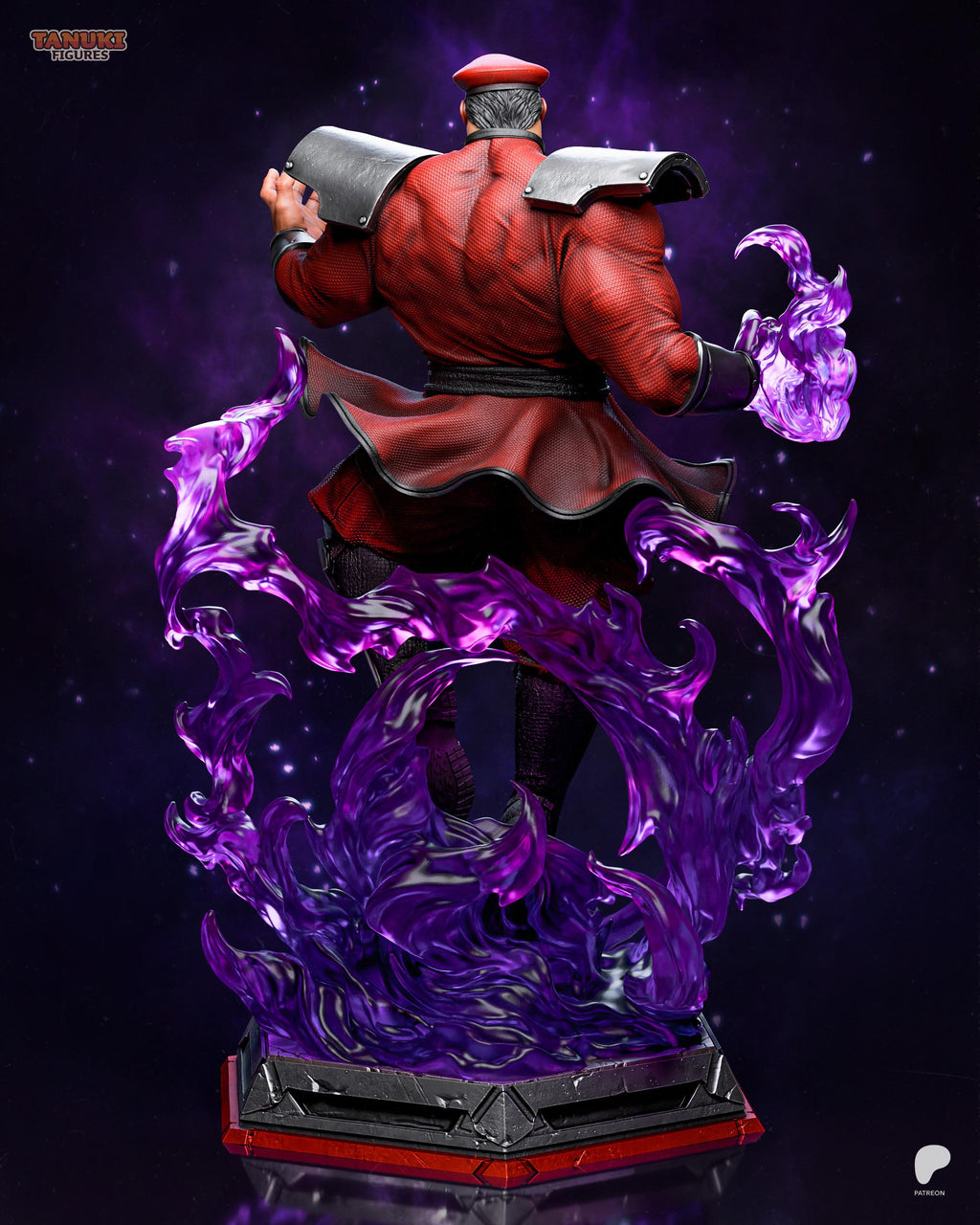 Lord Of Psycho Power - Ruthless Dark Energy M. Bison Street Fighter Resin Figure 16K