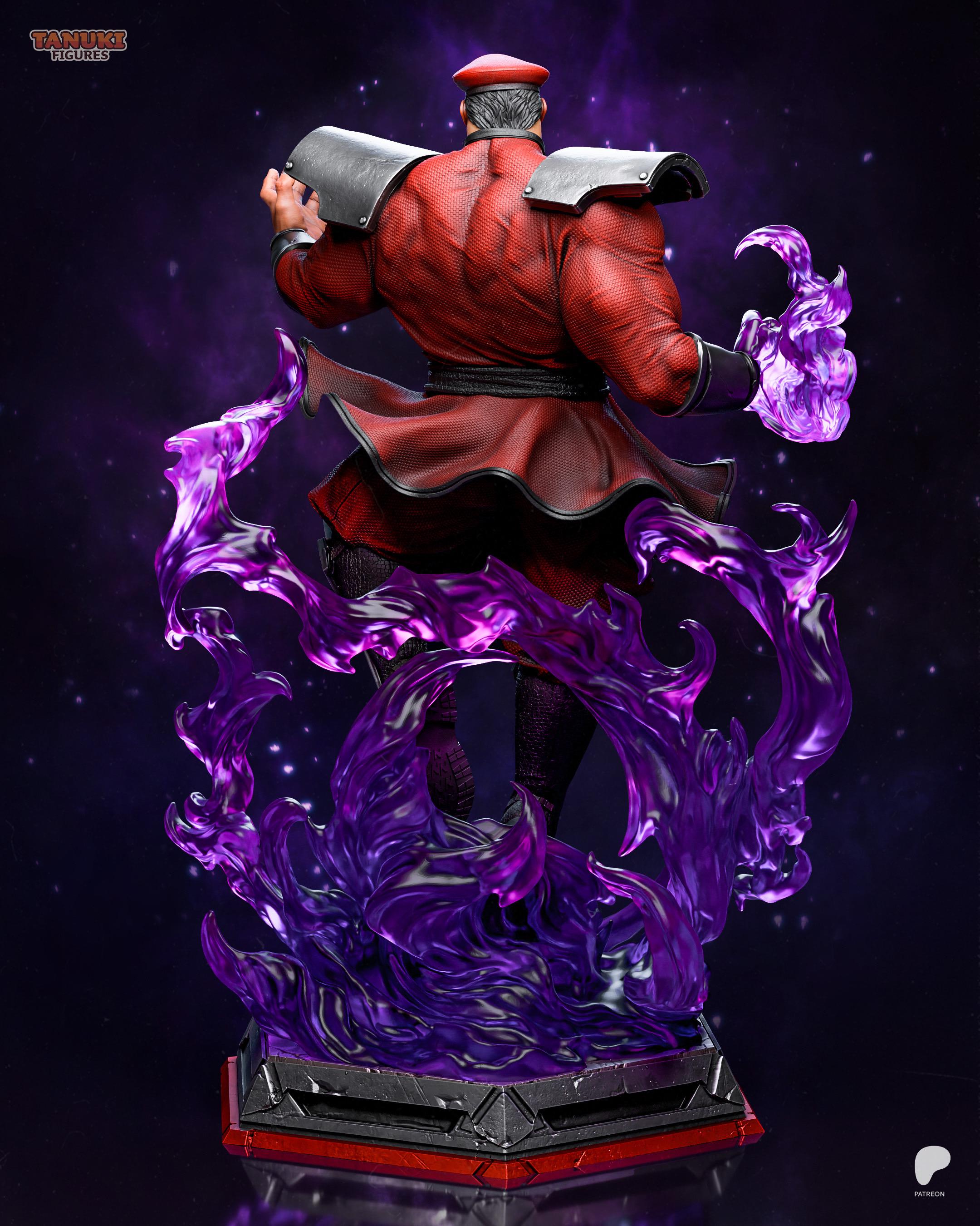 Lord Of Psycho Power - Ruthless Dark Energy M. Bison Street Fighter Resin Figure 16K