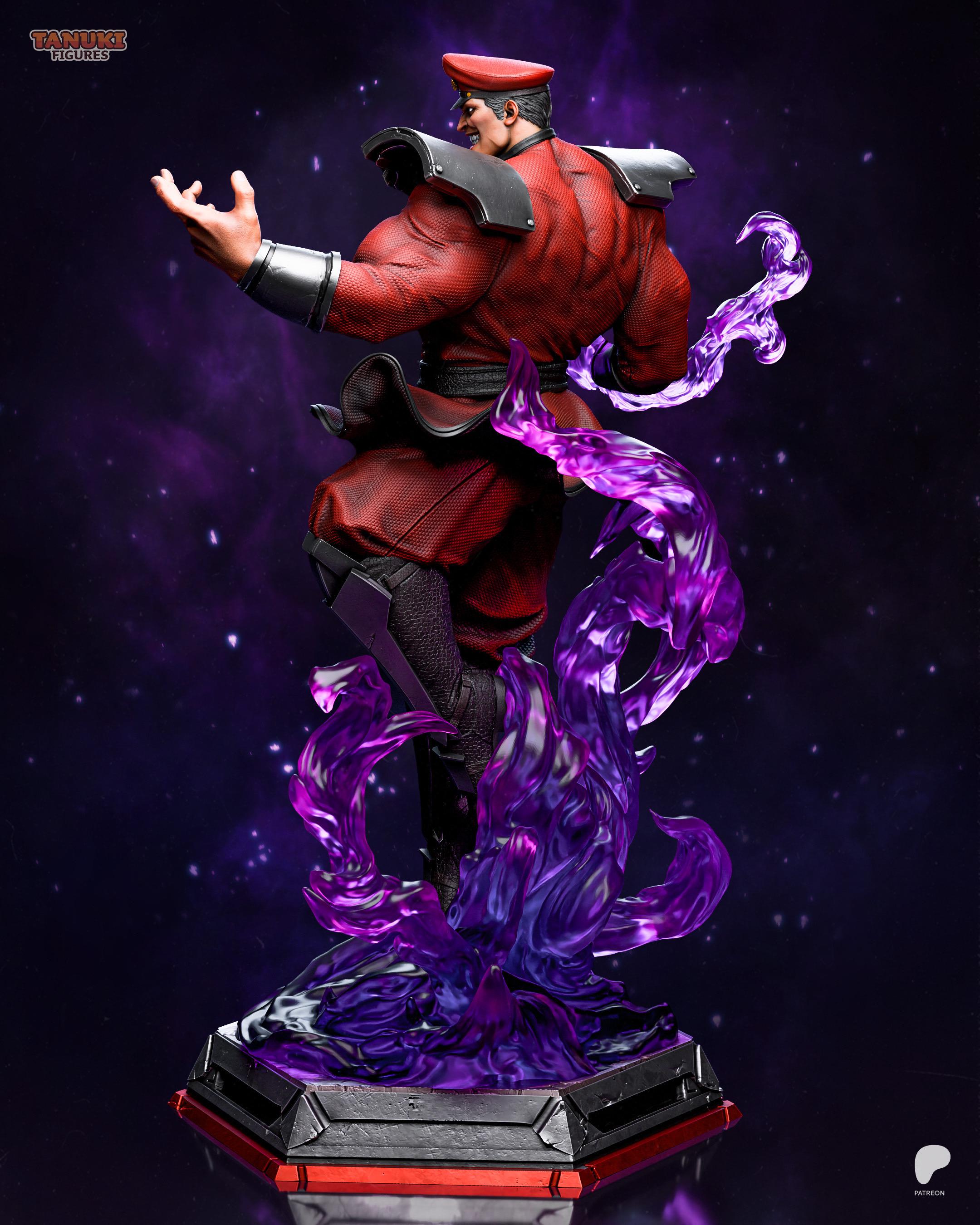 Lord Of Psycho Power - Ruthless Dark Energy M. Bison Street Fighter Resin Figure 16K