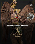 Eternal Winged Warrior - Comic Superhero Winged Fighter Hawkman Resin Figure 16K
