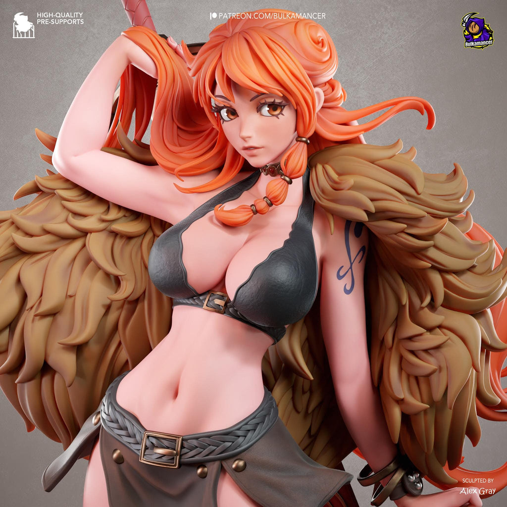 Tempest Navigator - Anime Pirate Explorer Nami Resin Figure 16K