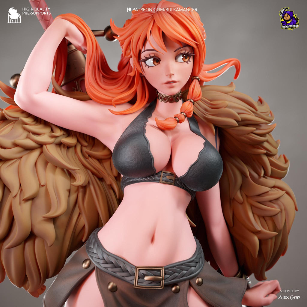 Tempest Navigator - Anime Pirate Explorer Nami Resin Figure 16K