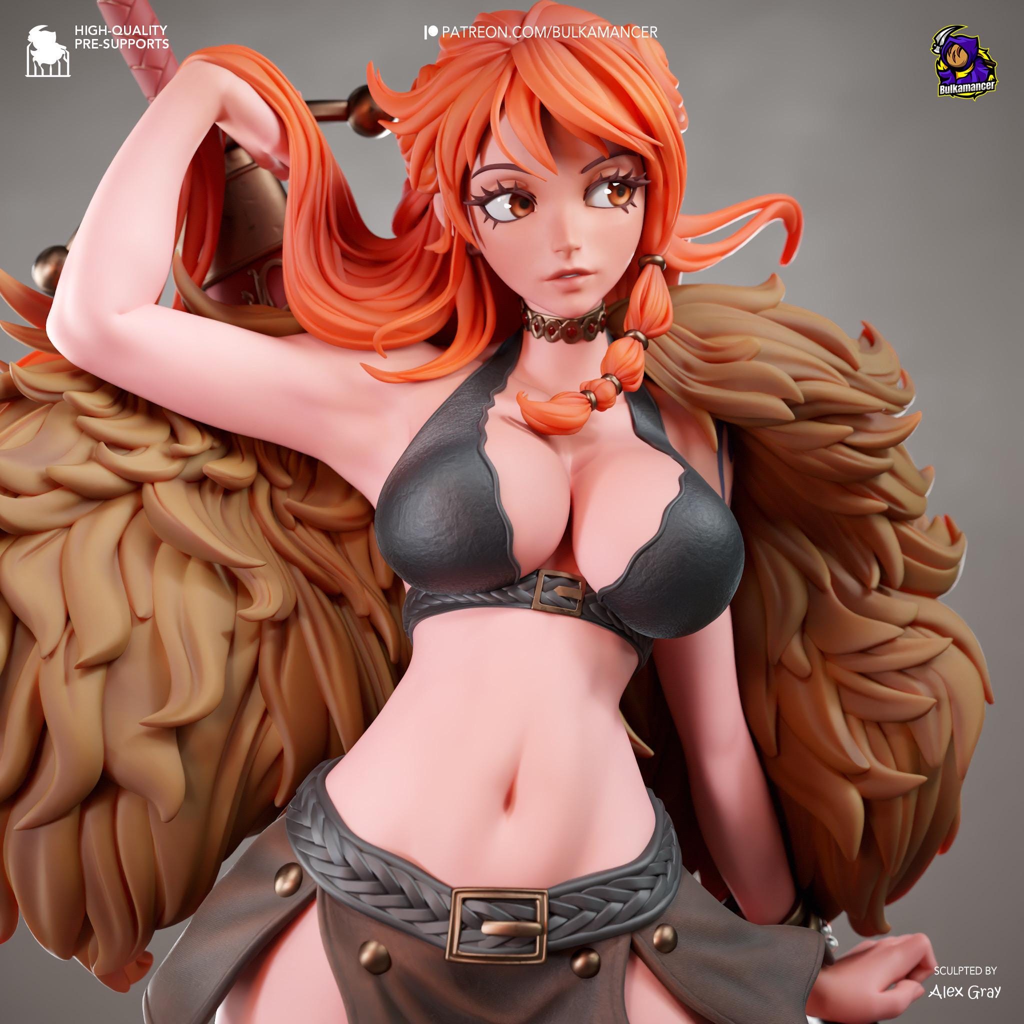 Tempest Navigator - Anime Pirate Explorer Nami Resin Figure 16K