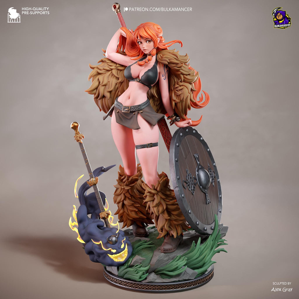 Tempest Navigator - Anime Pirate Explorer Nami Resin Figure 16K