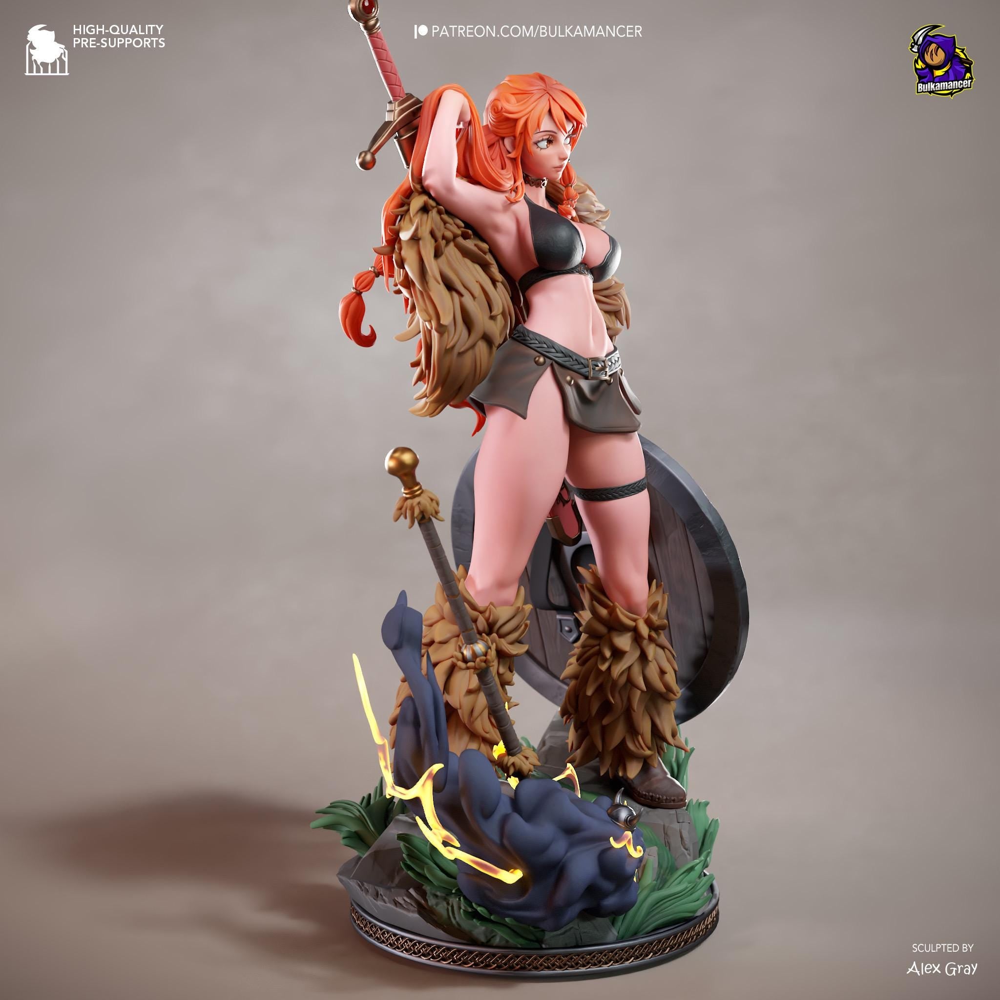 Tempest Navigator - Anime Pirate Explorer Nami Resin Figure 16K