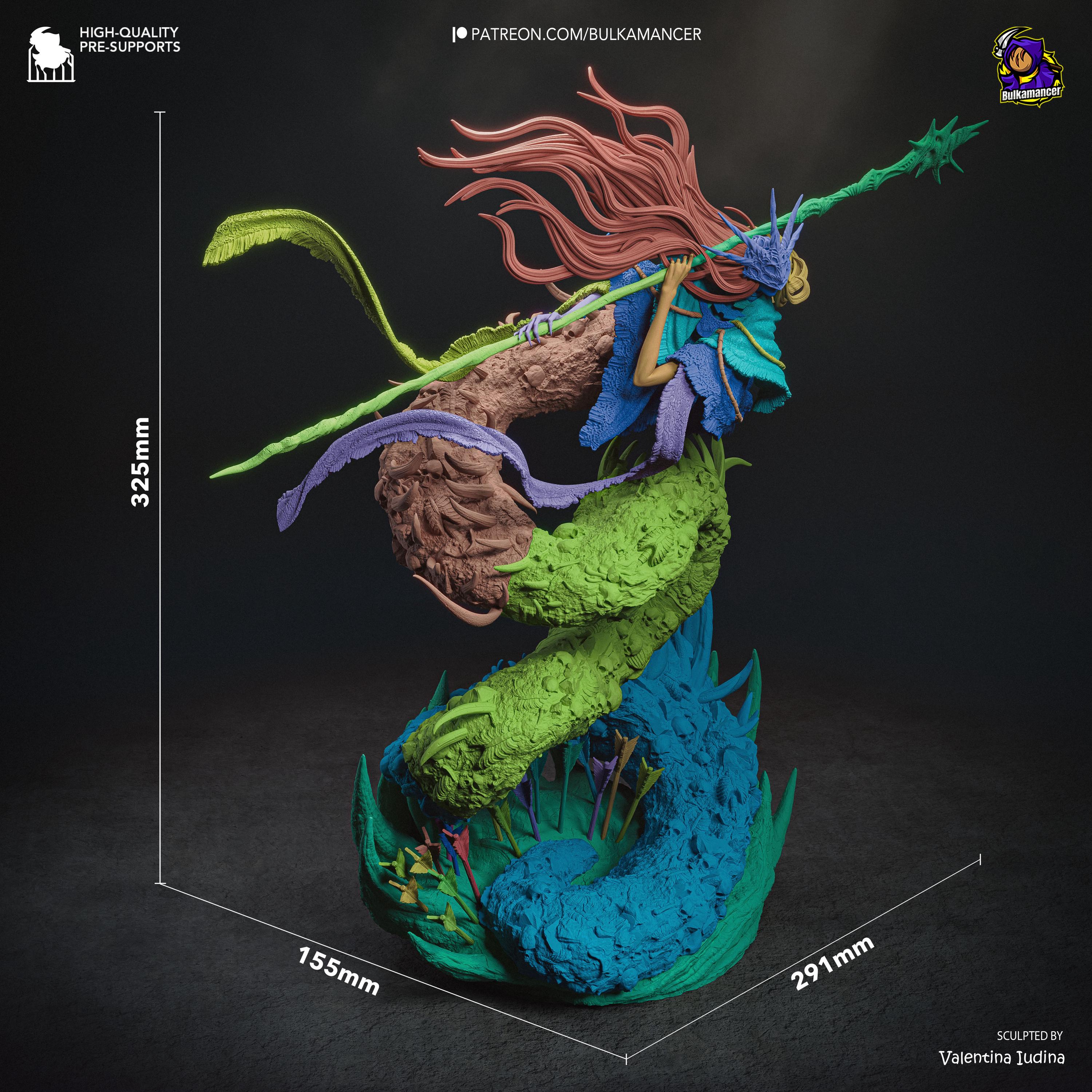 Devourer Of Gods - Dark Fantasy Boss Aldrich Resin Figure 16K