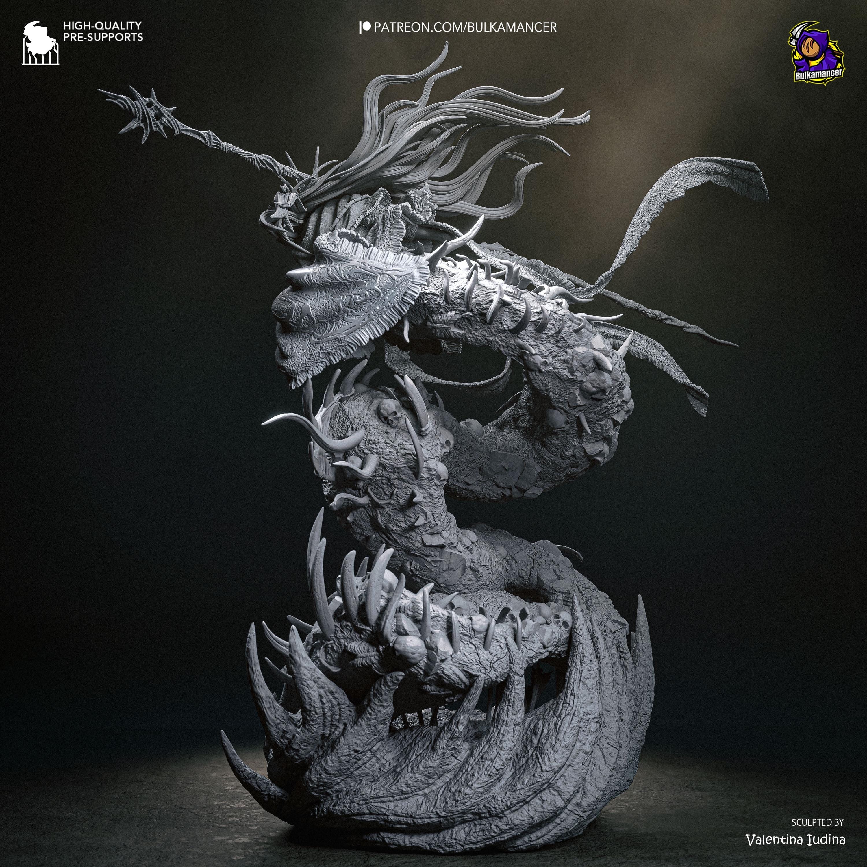 Devourer Of Gods - Dark Fantasy Boss Aldrich Resin Figure 16K