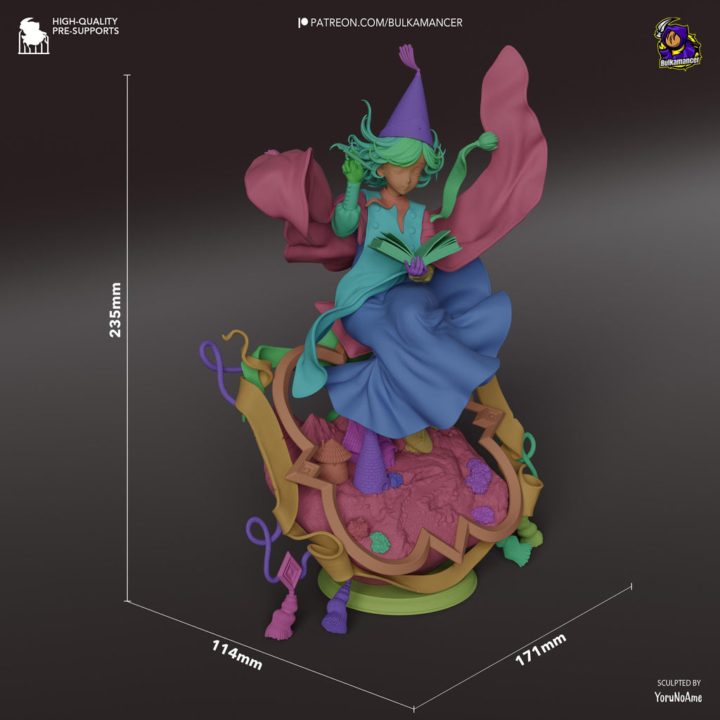 Apprentice Of Wonder - Fantasy Witch Manga Coco Resin Figure 16K