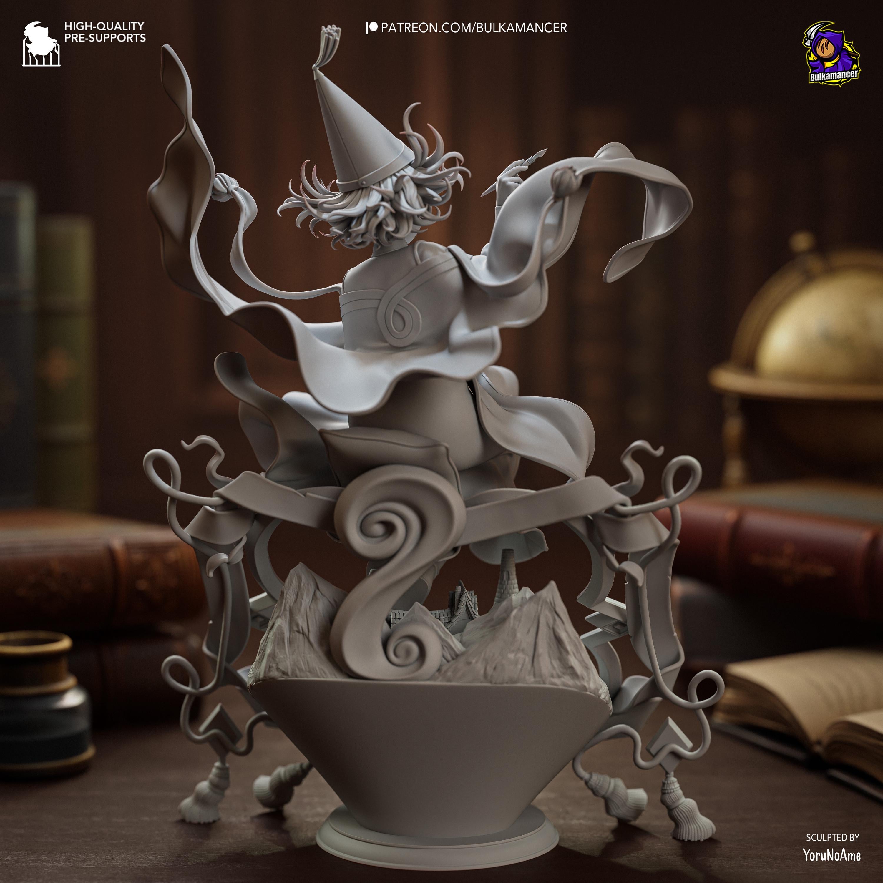Apprentice Of Wonder - Fantasy Witch Manga Coco Resin Figure 16K
