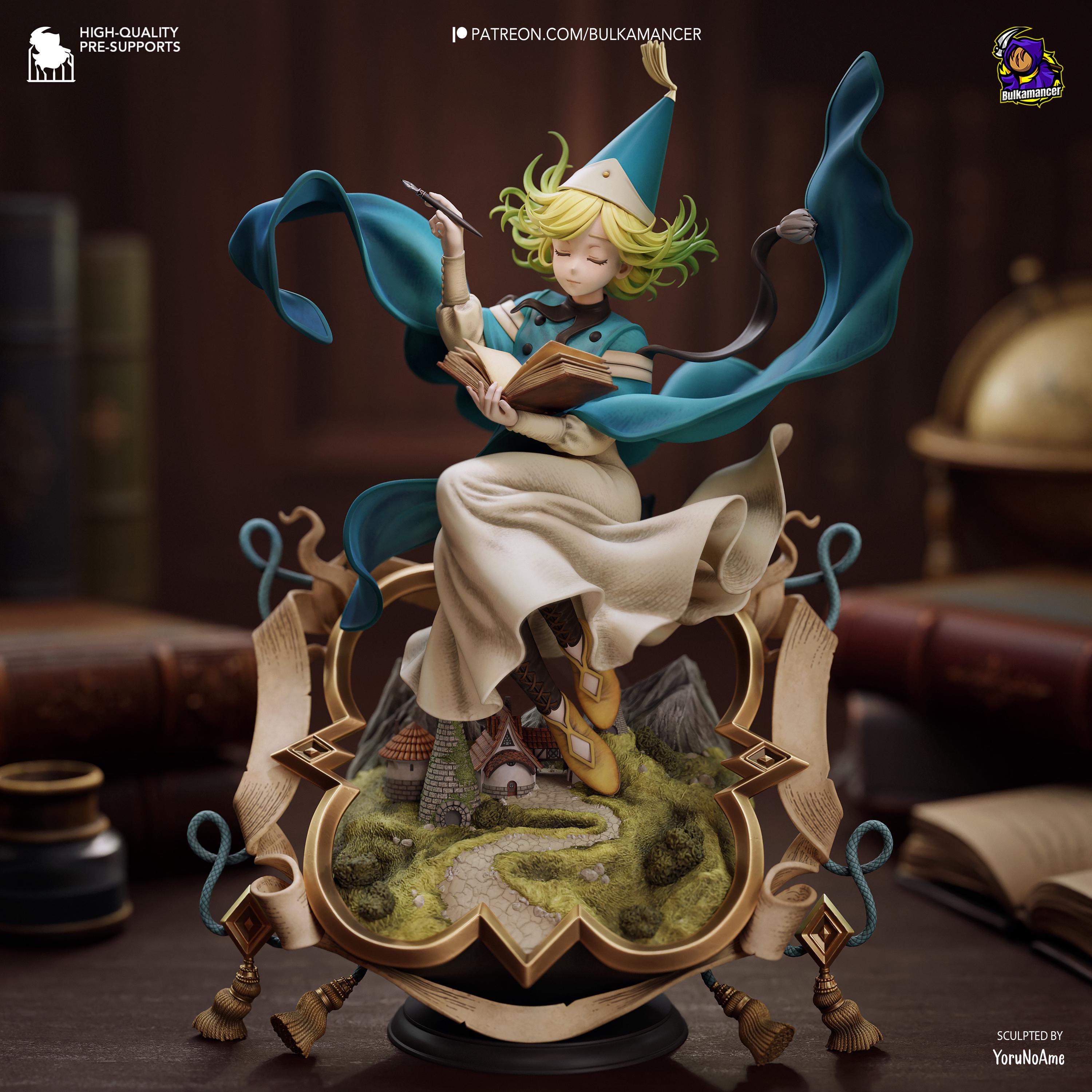 Apprentice Of Wonder - Fantasy Witch Manga Coco Resin Figure 16K