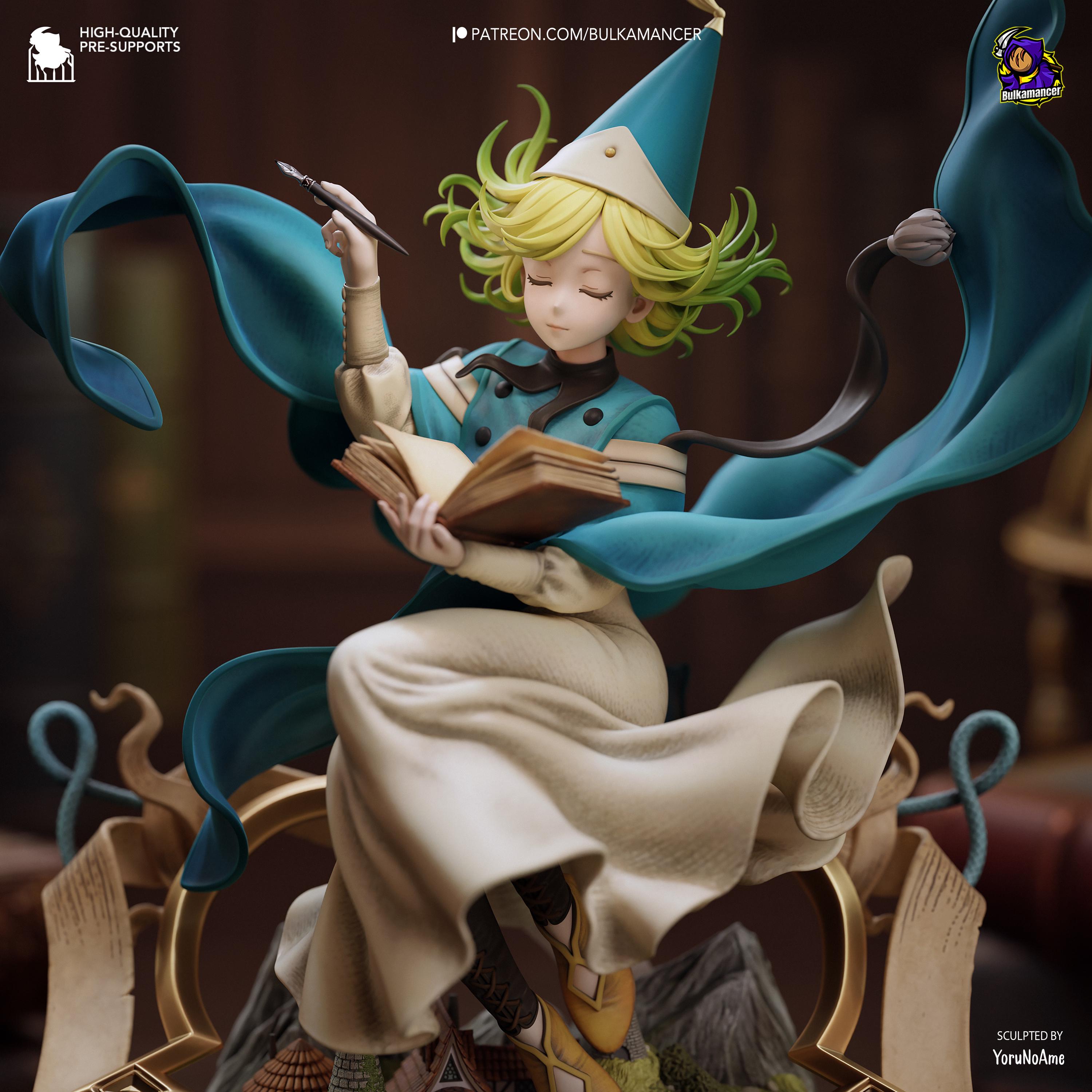 Apprentice Of Wonder - Fantasy Witch Manga Coco Resin Figure 16K
