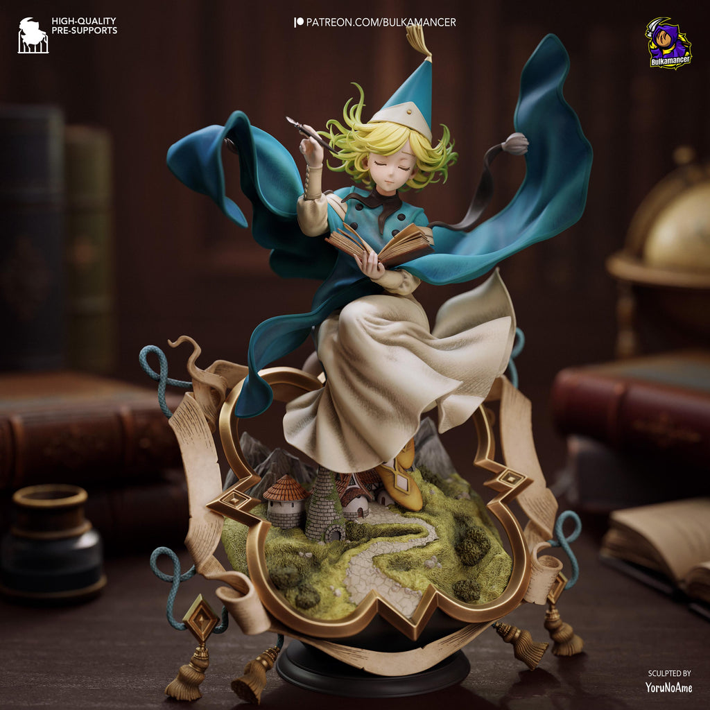Apprentice Of Wonder - Fantasy Witch Manga Coco Resin Figure 16K