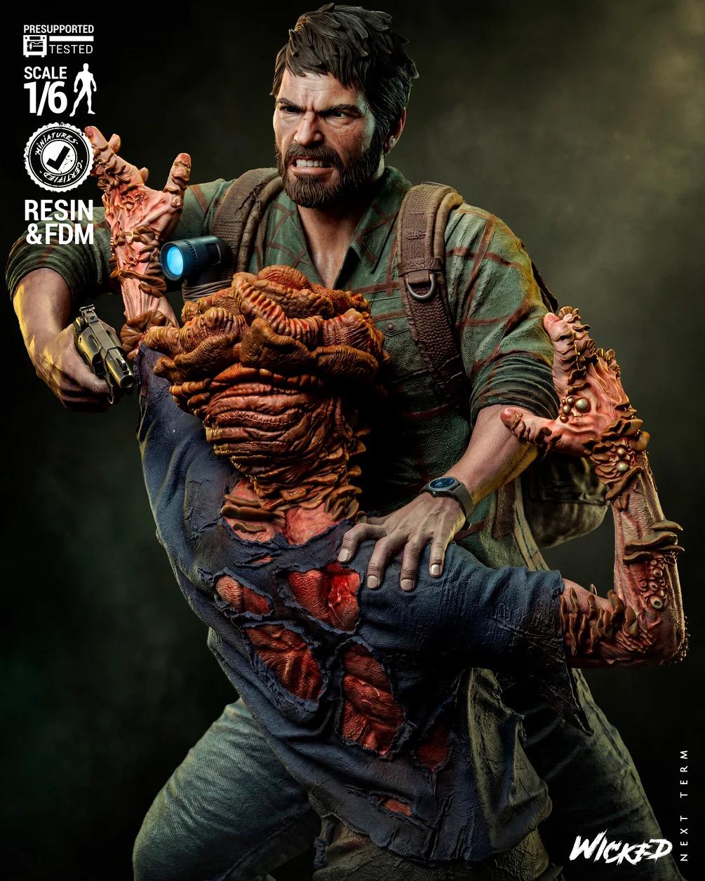 A Father’s Promise - Zombie Apocalypse Survivor Joel Resin Figure 16K