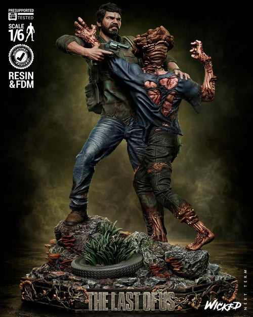 A Father’s Promise - Zombie Apocalypse Survivor Joel Resin Figure 16K